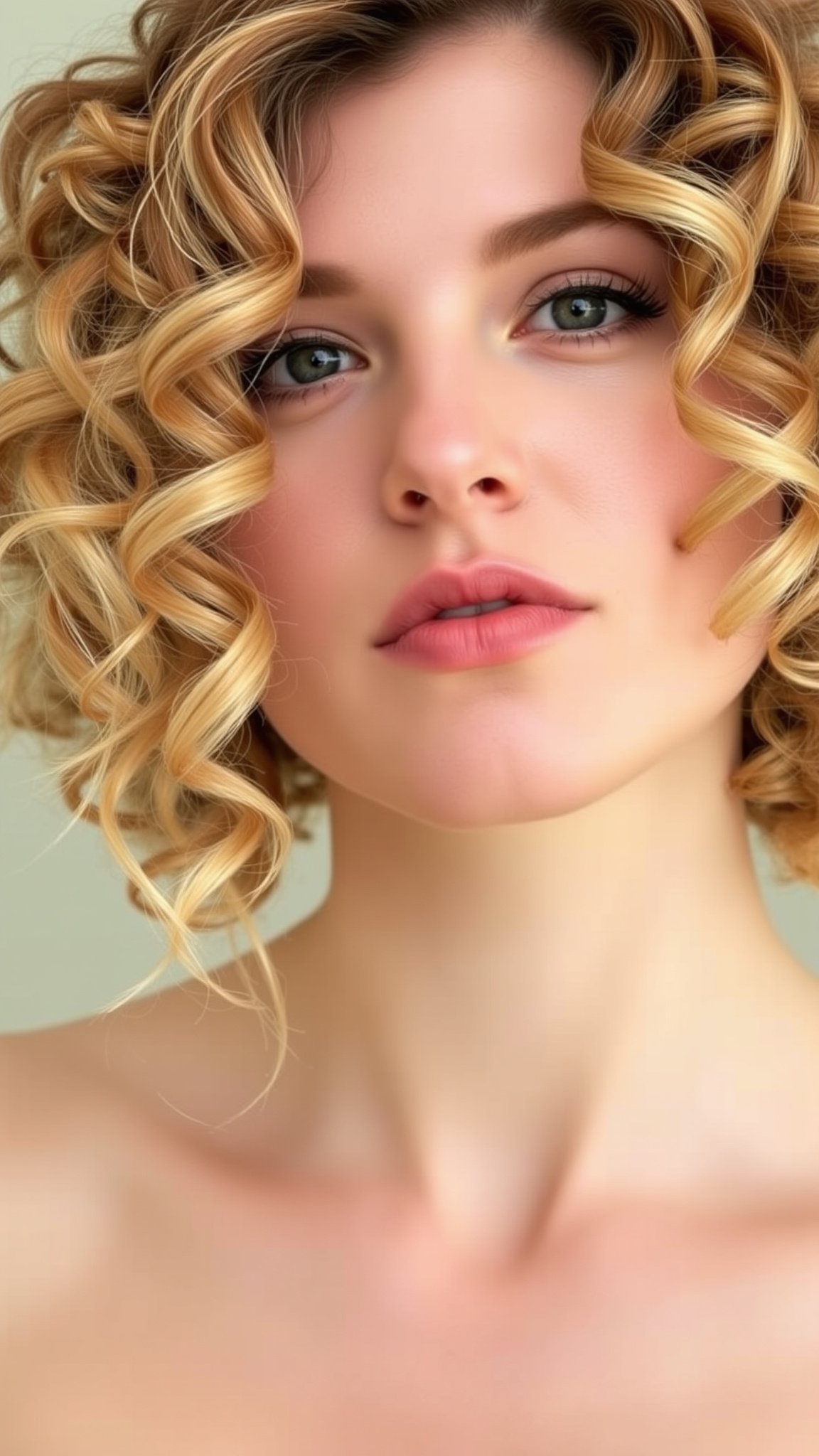 1. Bouncy Curly Bob