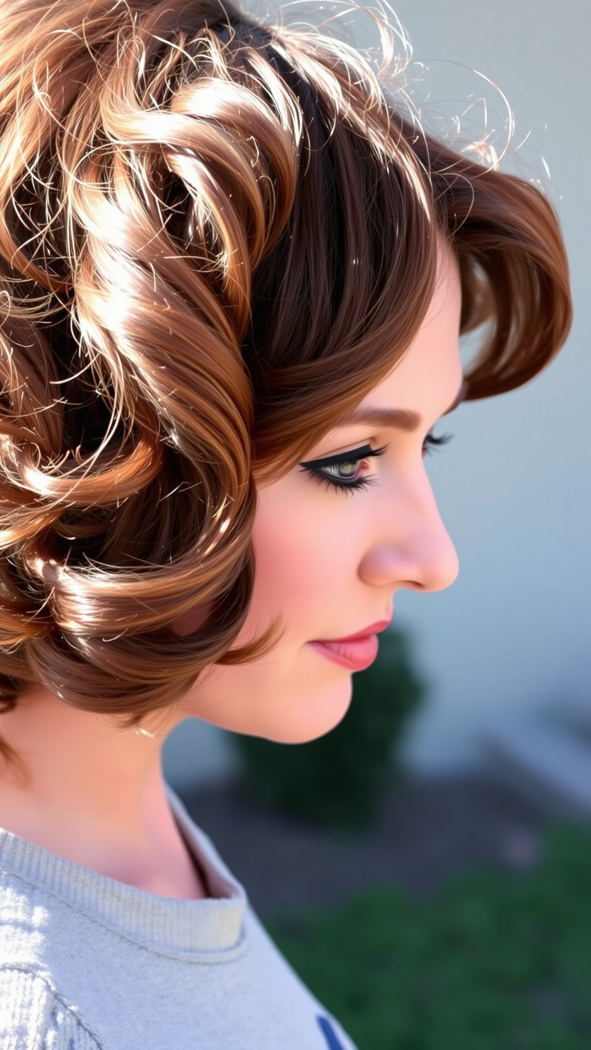 1. Classic Curly Bob