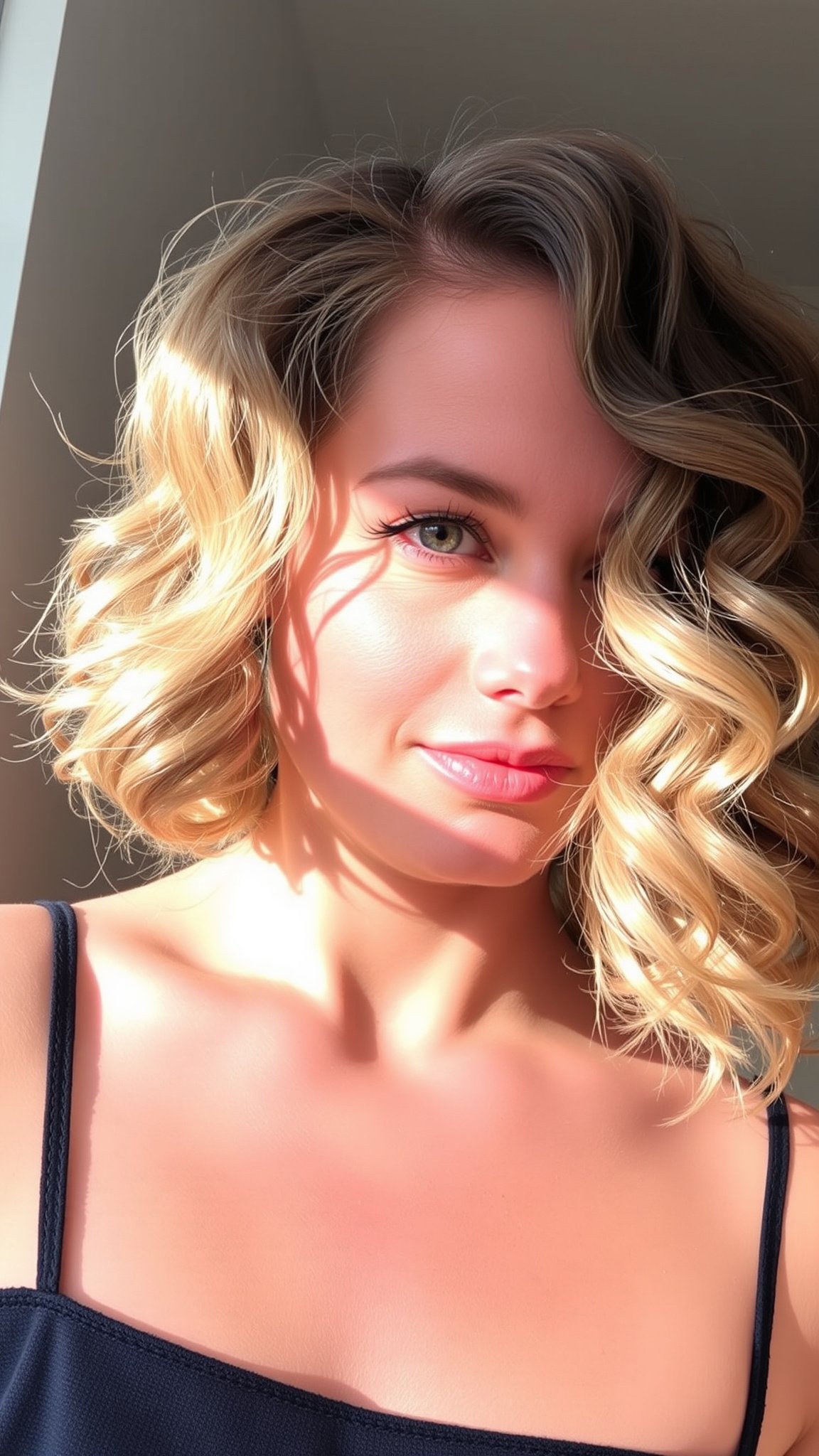 1. Defined Curly Bob