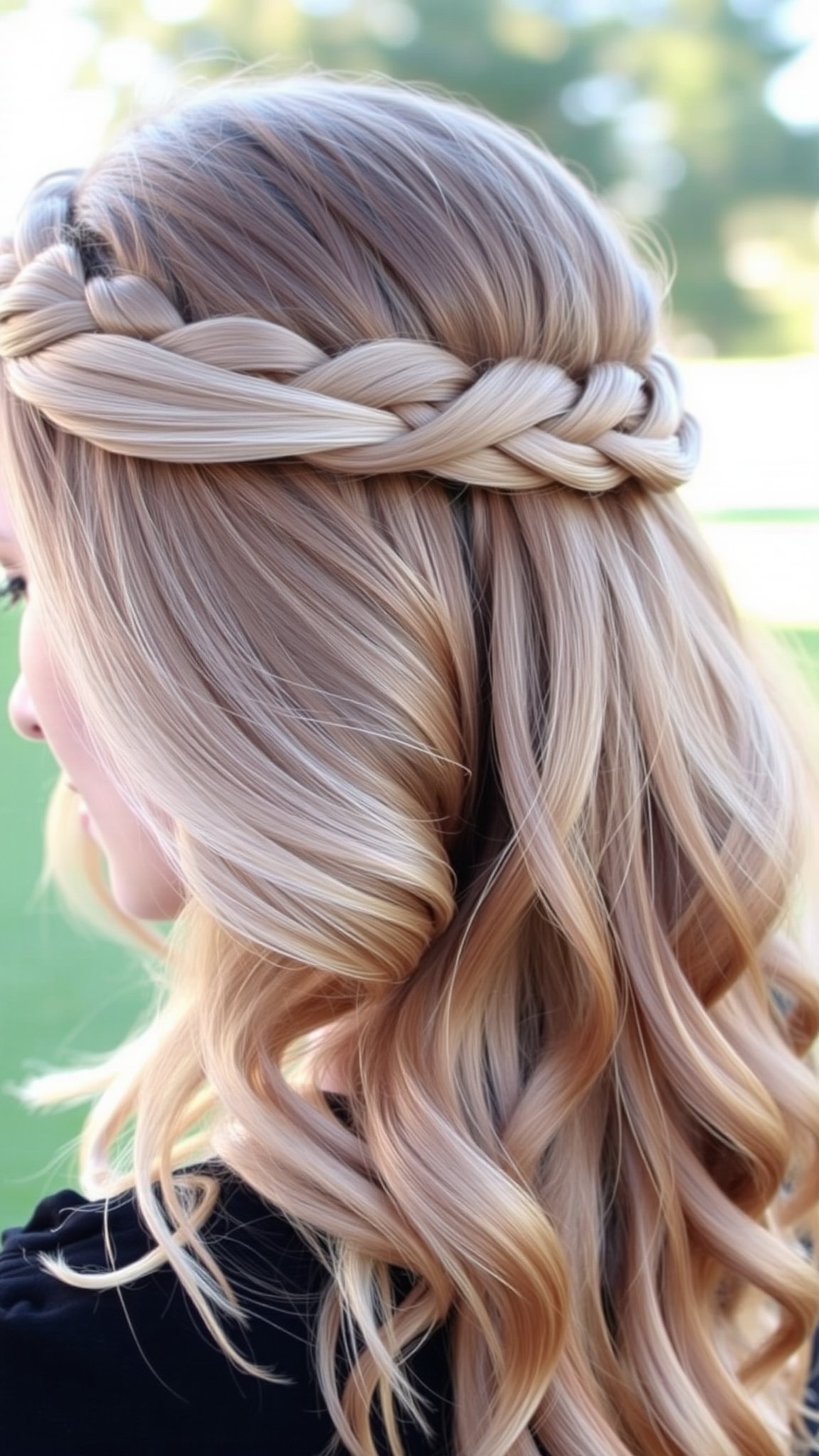 1. Effortless Braided Crown
