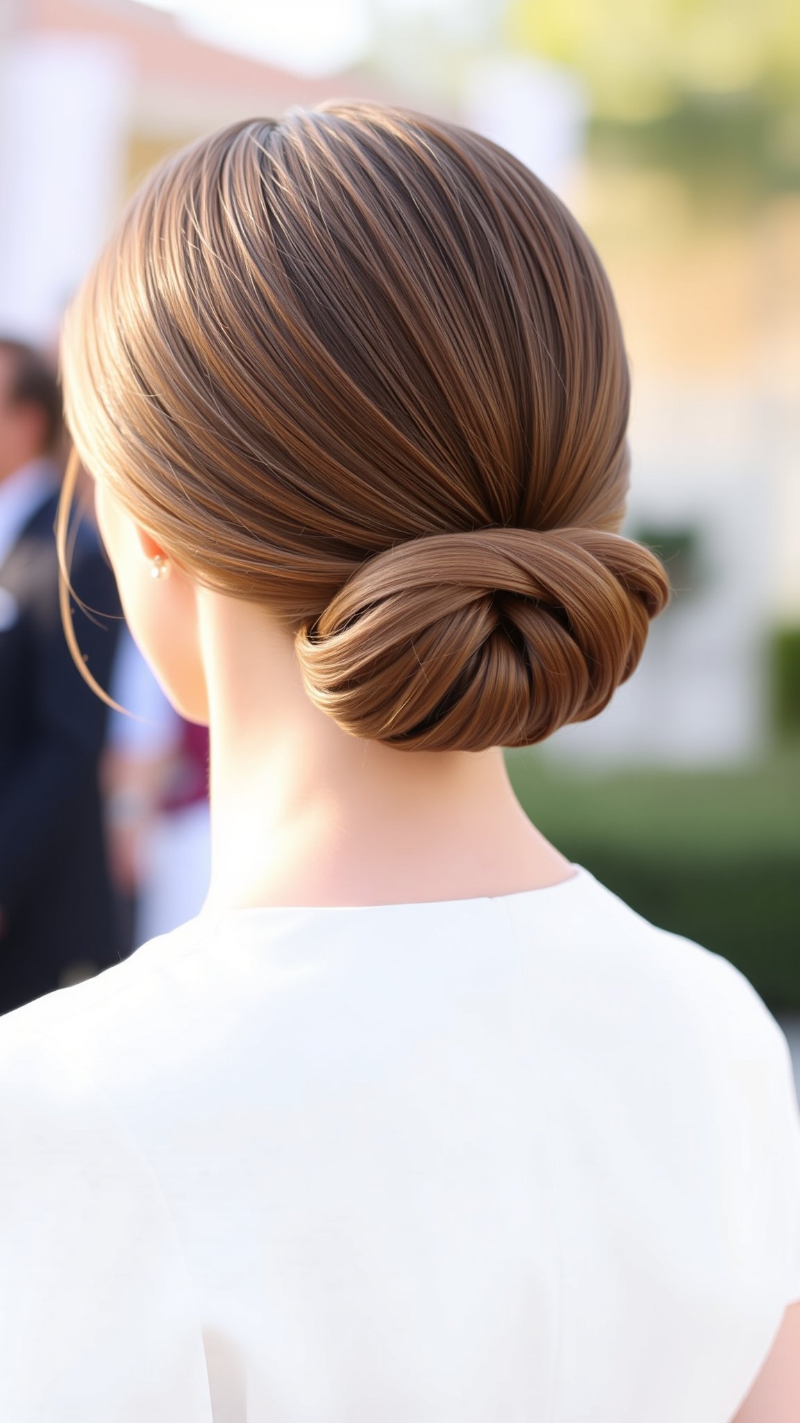 1. Effortless Low Bun