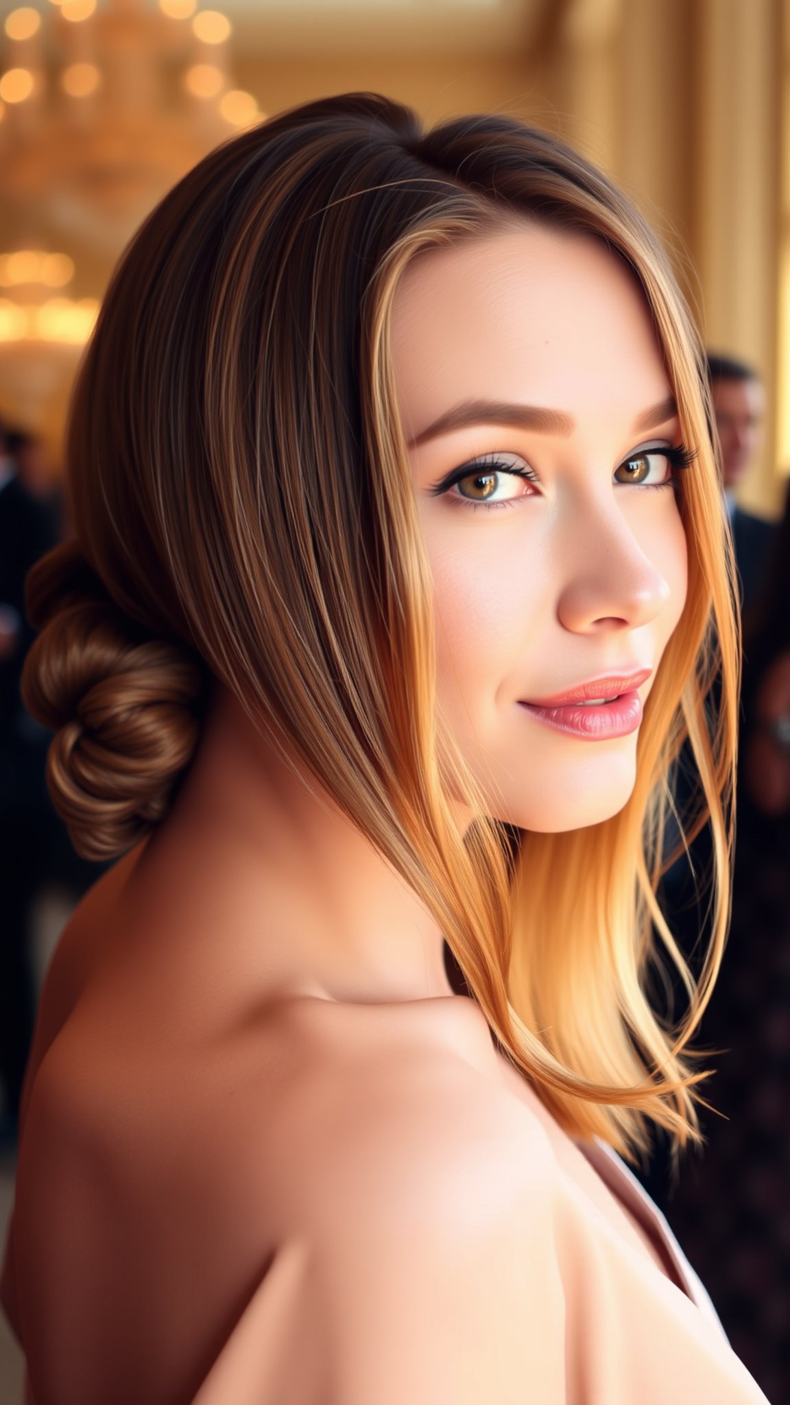 1. Effortless Low Bun