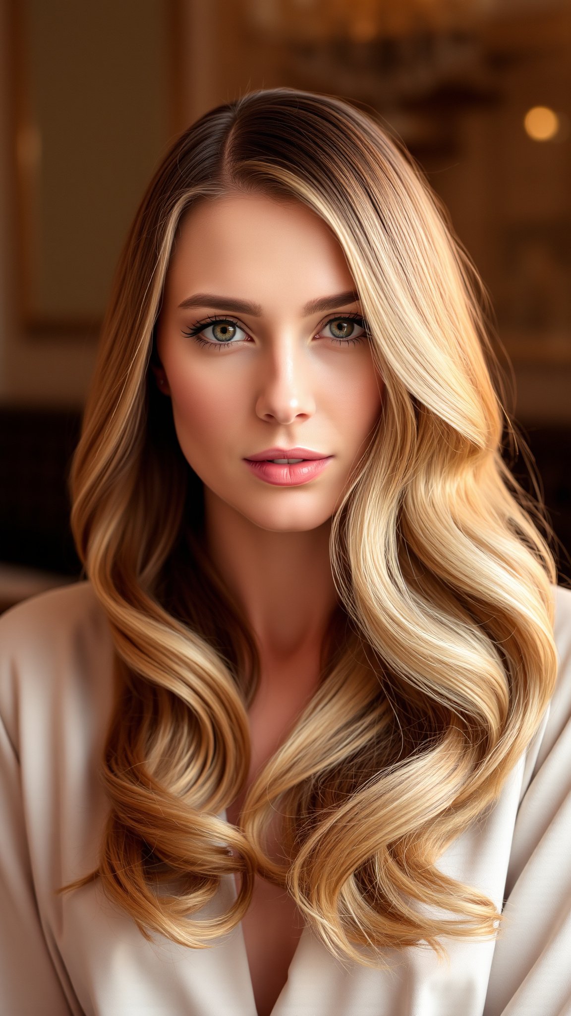 1. Glamorous Hollywood Waves