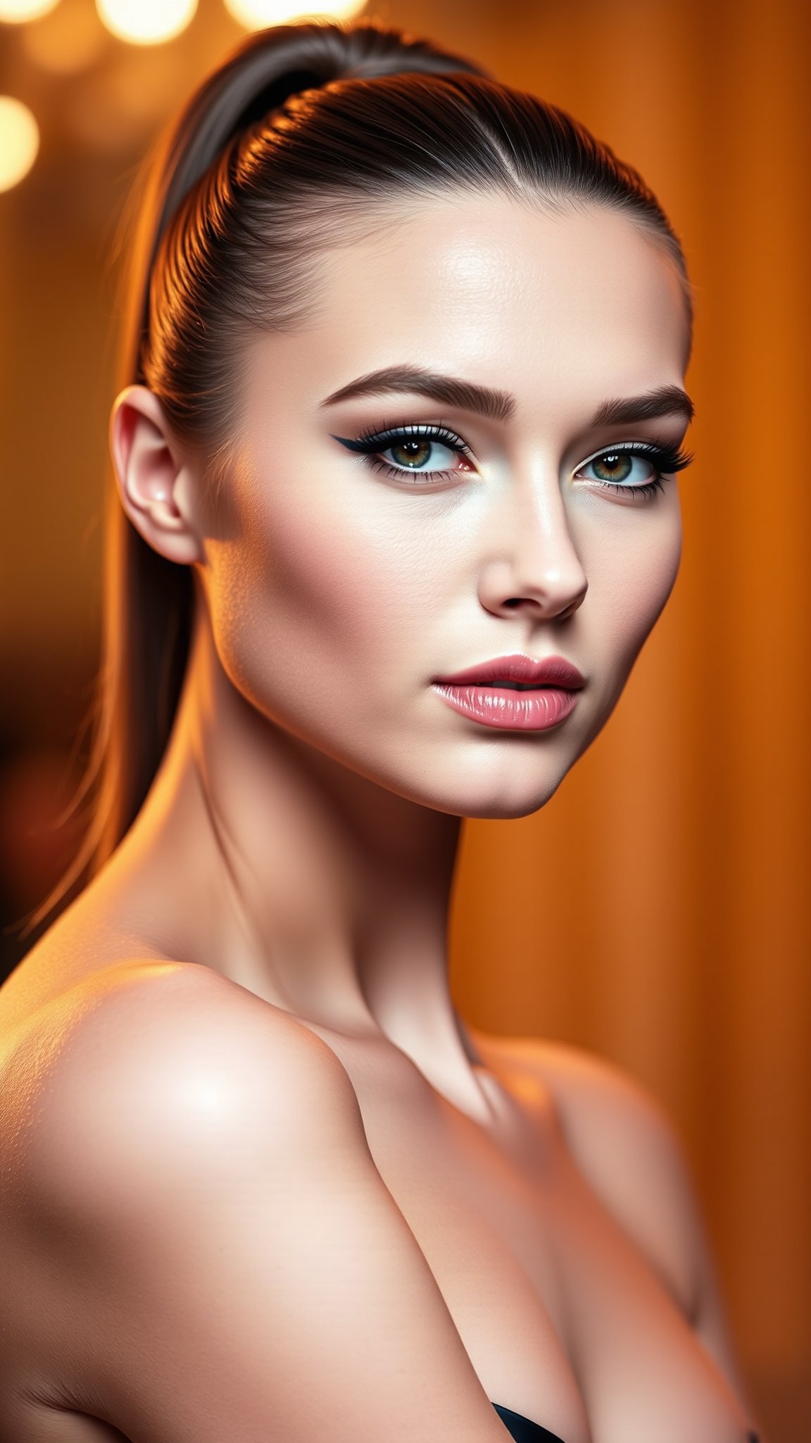 1. Sleek High Ponytail