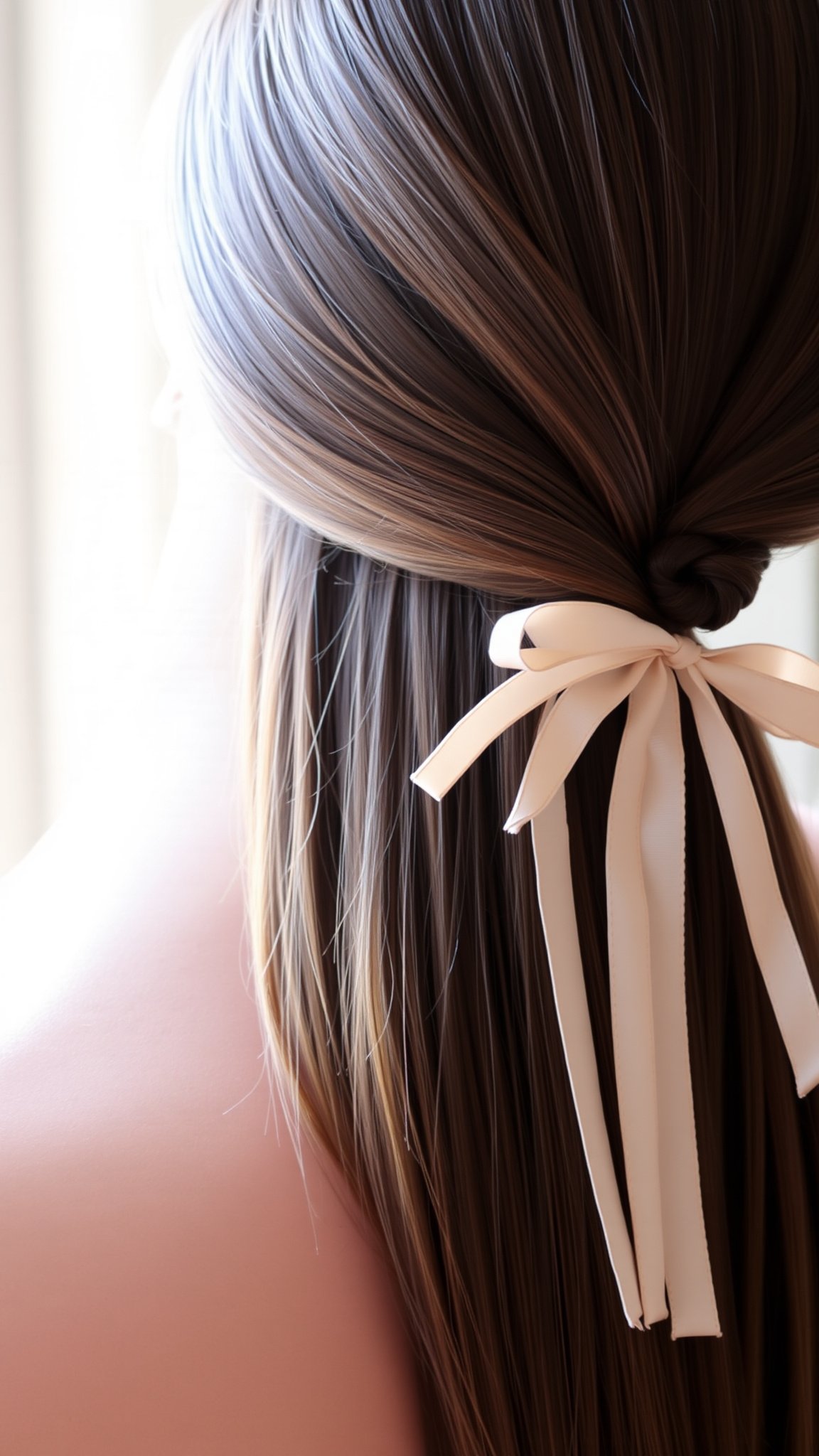 1. Sleek Low Ponytail