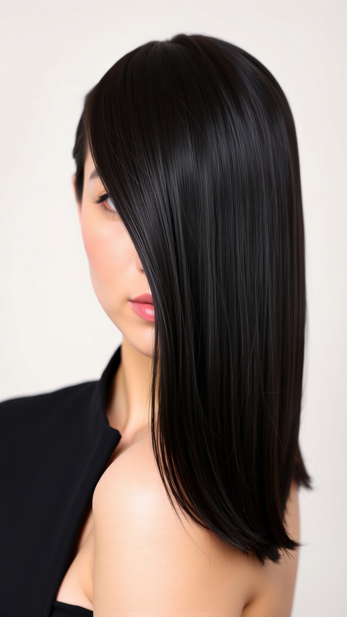 1. Sleek Low Ponytail