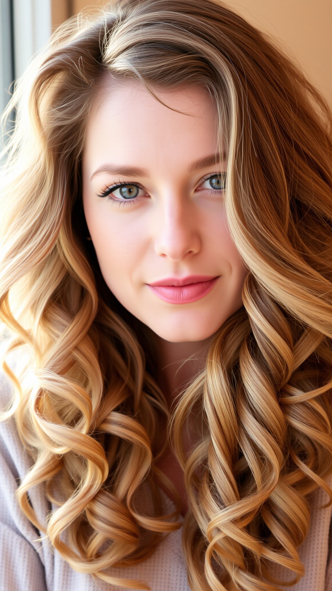 1. Soft Layered Curls