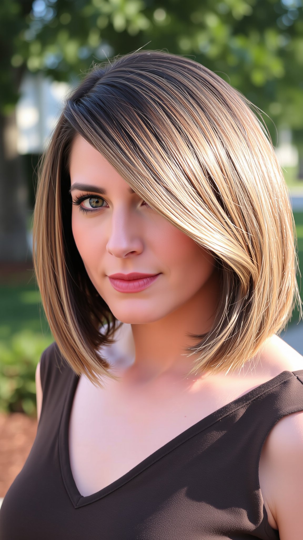 1. Textured Bob