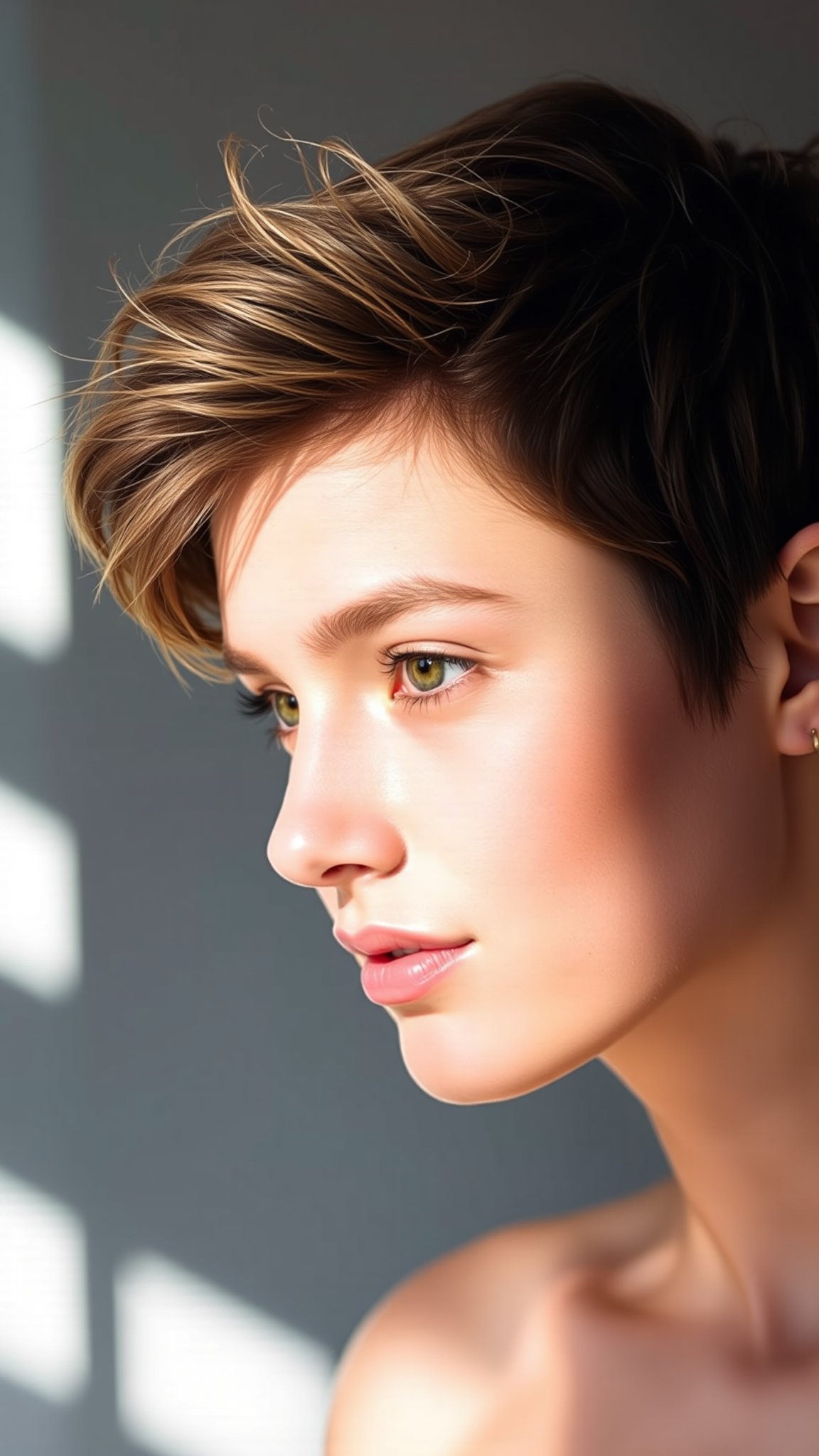 1. Textured Pixie Cut