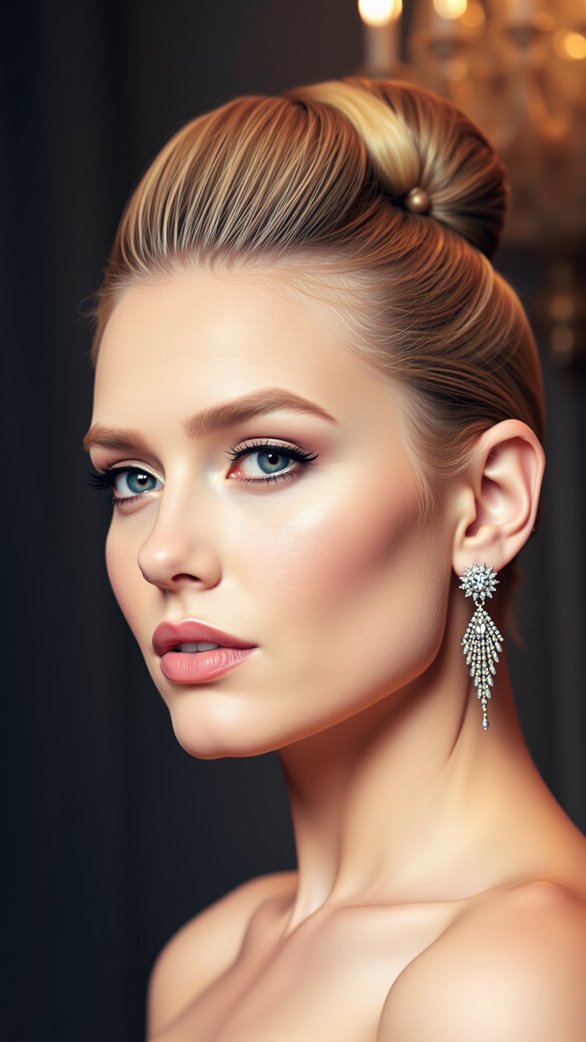 2 chic high bun 1 2. Chic High Bun