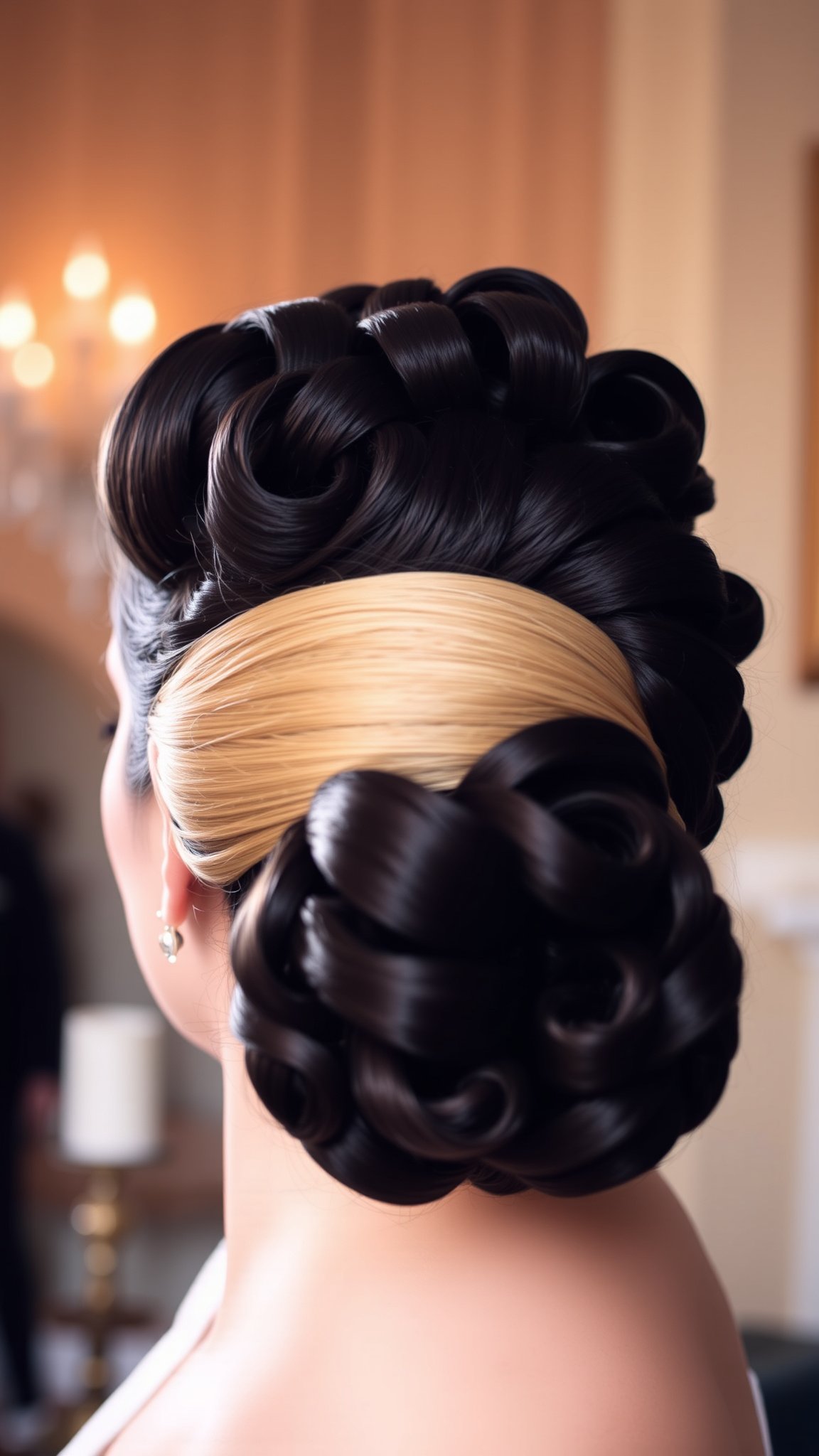 2. Defined Curl Updo