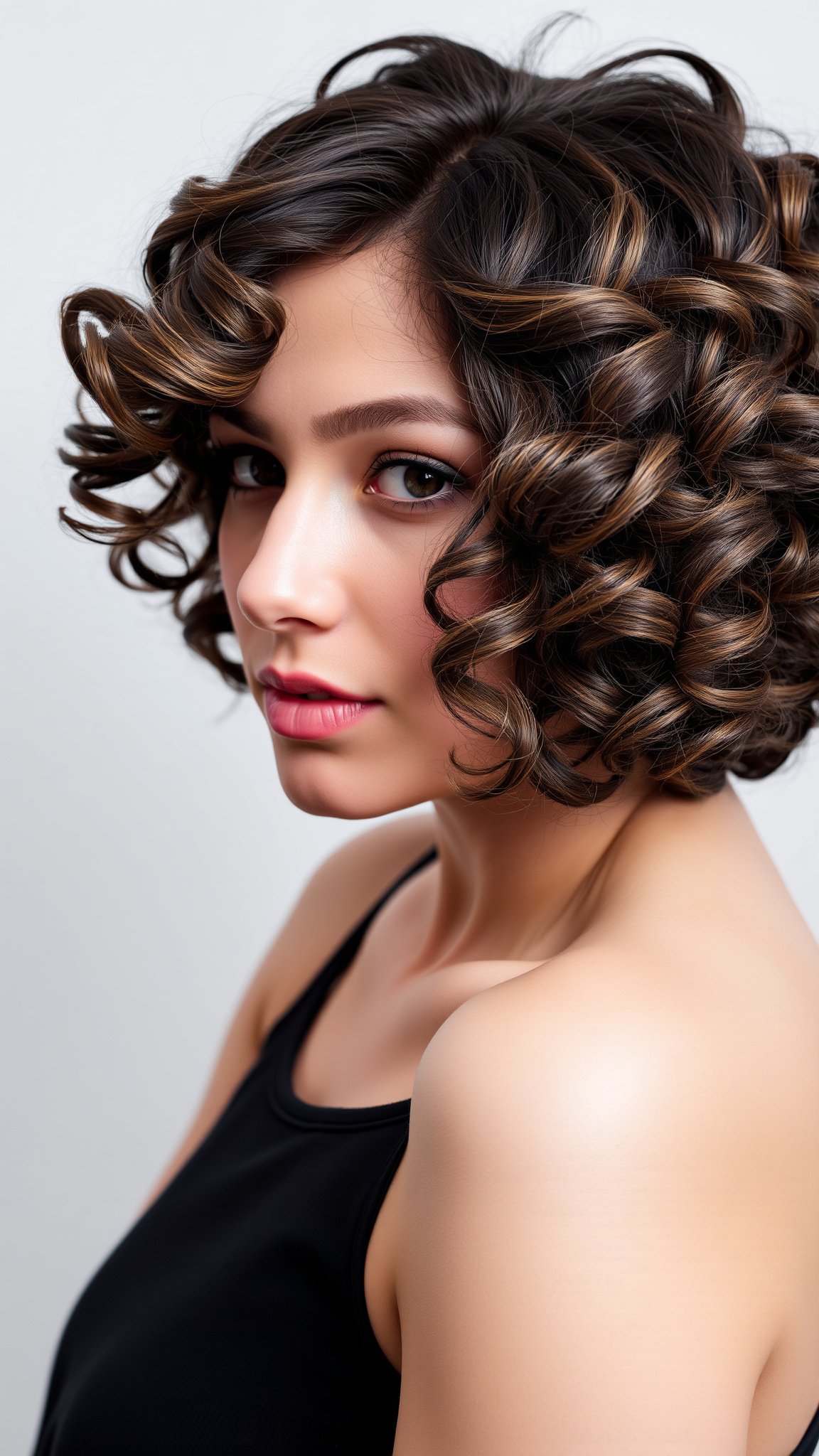 2. Defined Curly Bob