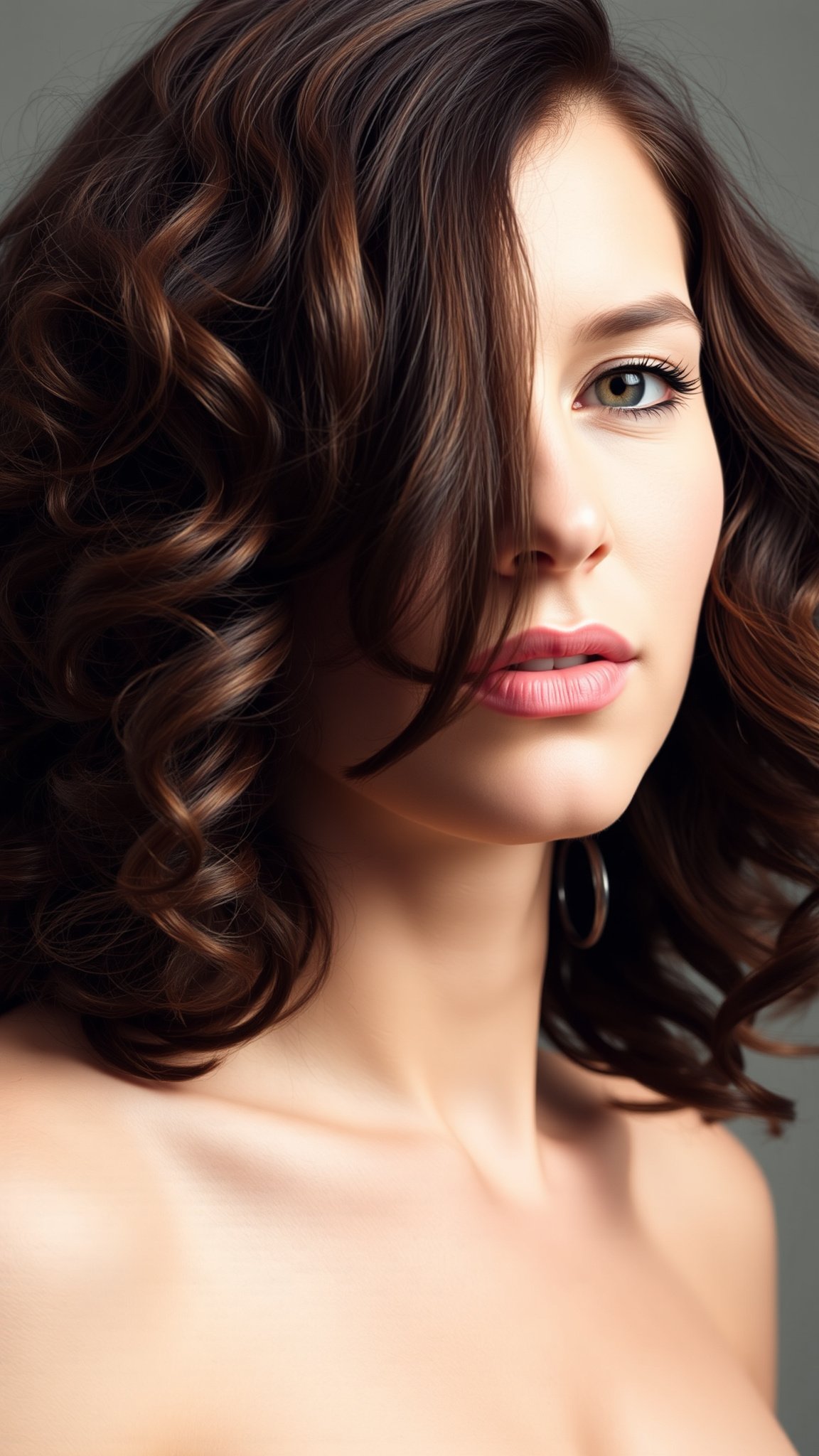 2 layered curly shag 1 2. Layered Curly Shag