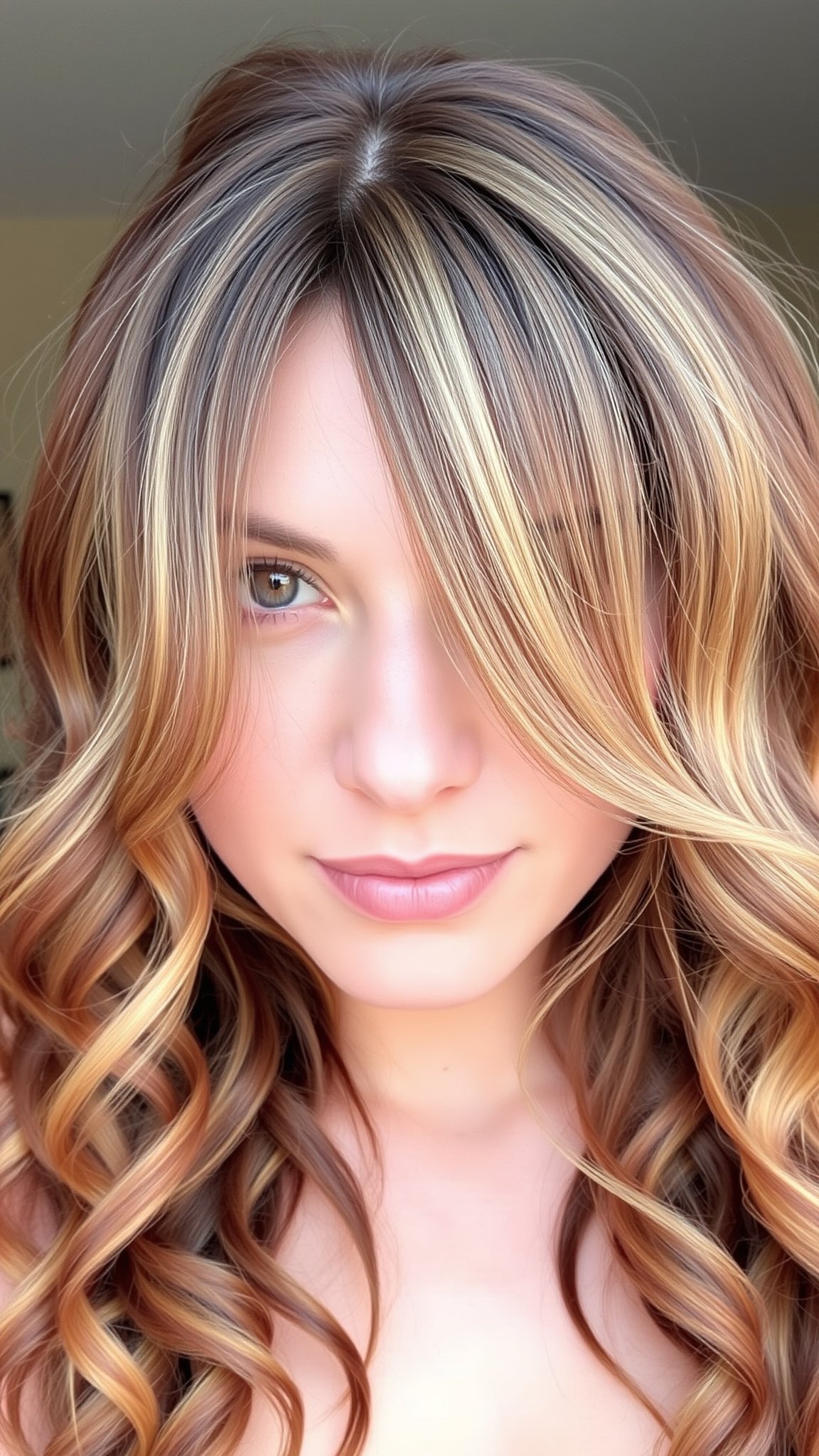 2. Long Layered Curls