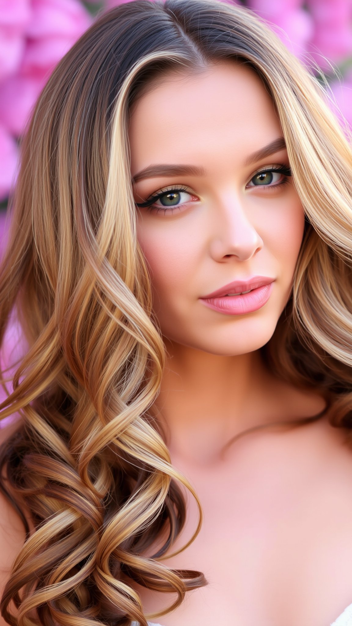 2. Long Layered Curls