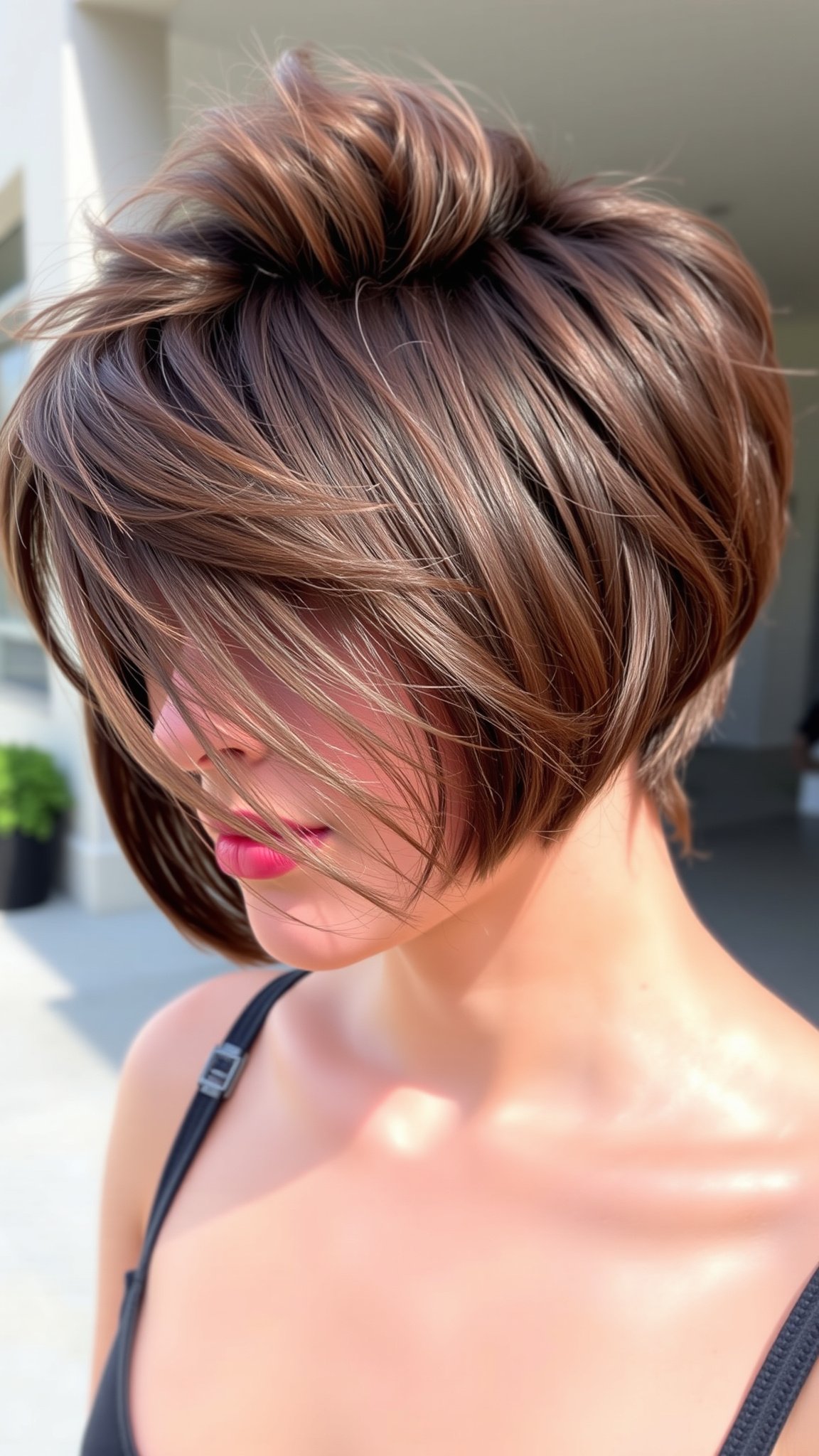 2. Pixie Cut with Volume