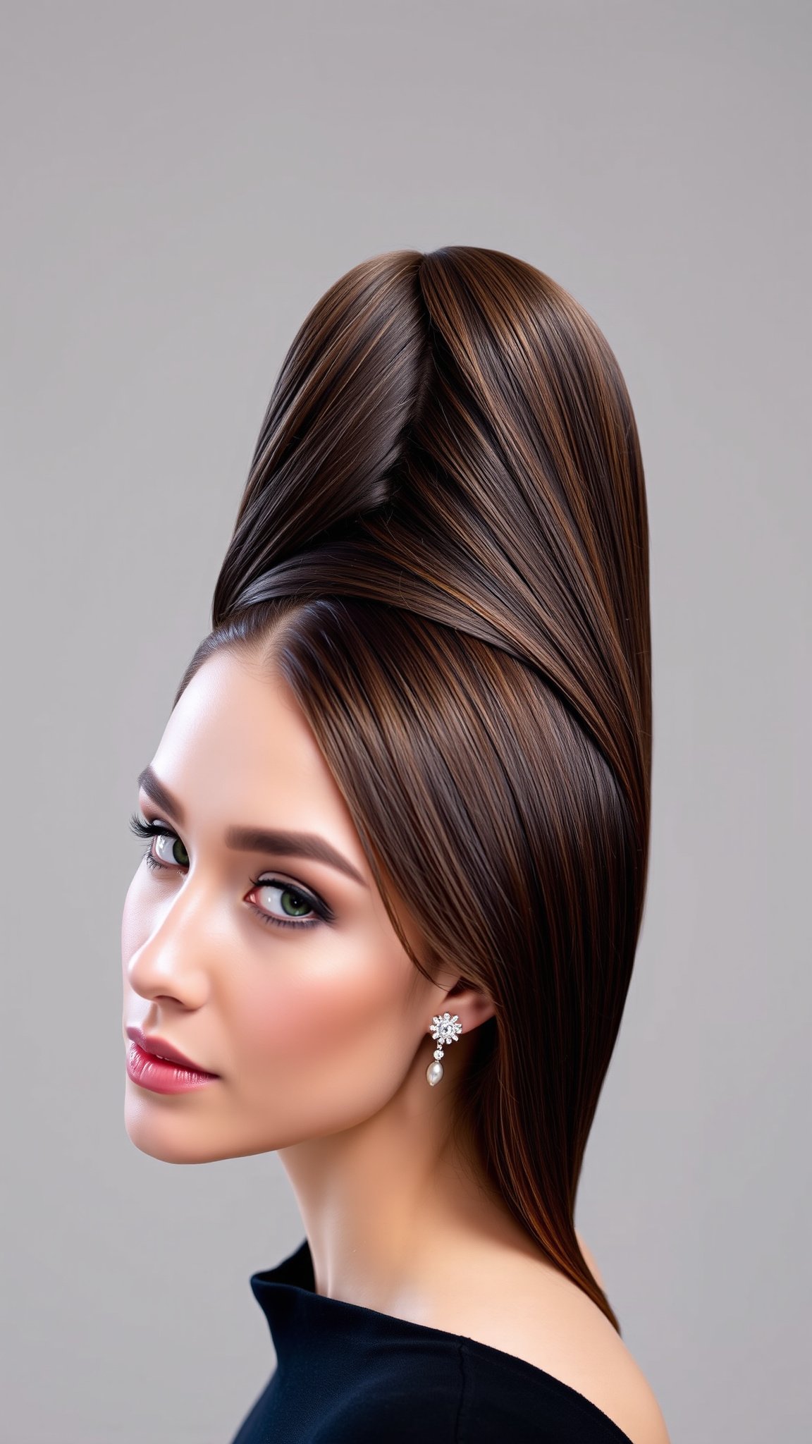 2. Sleek High Ponytail