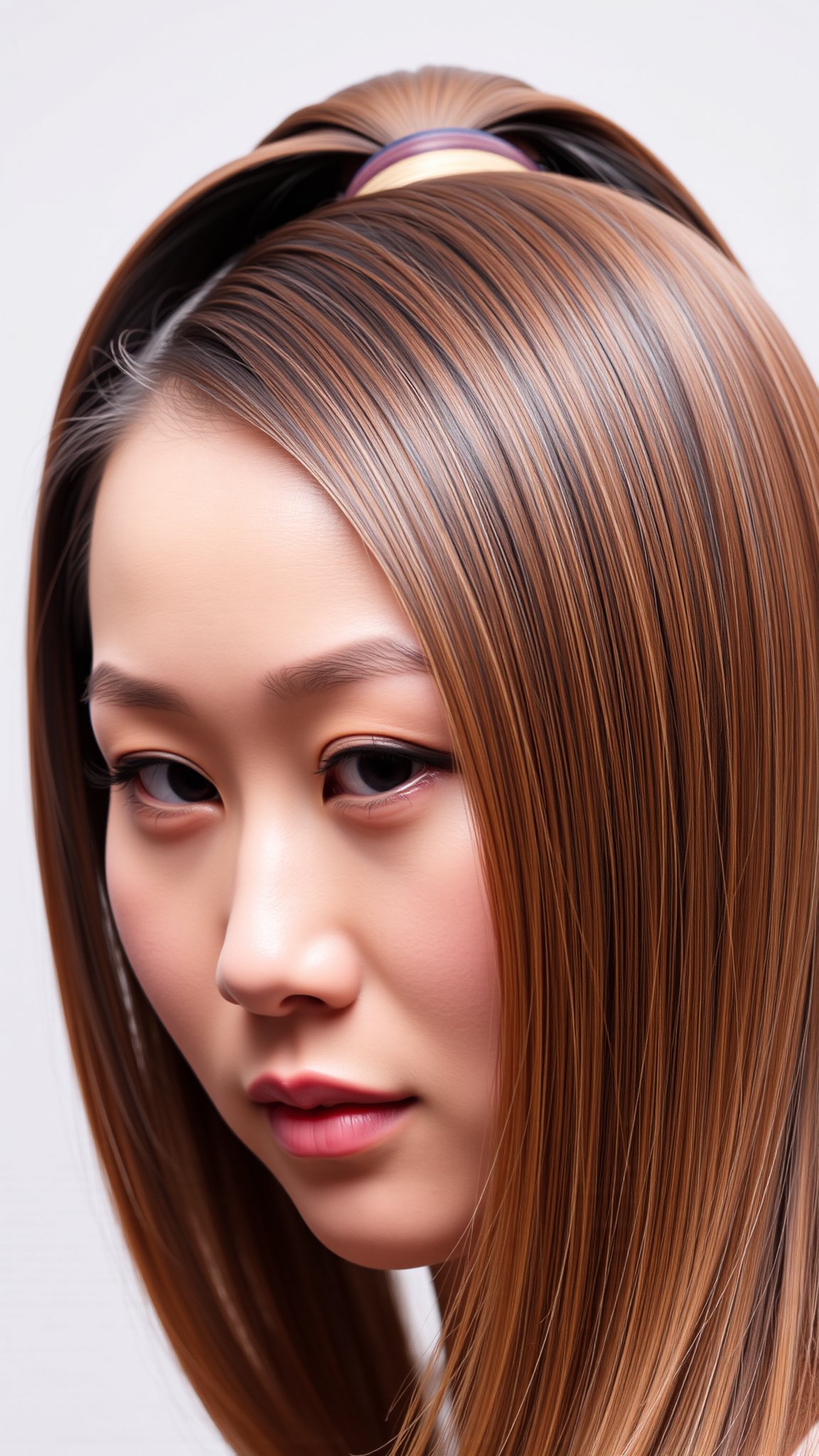 2. Sleek High Ponytail