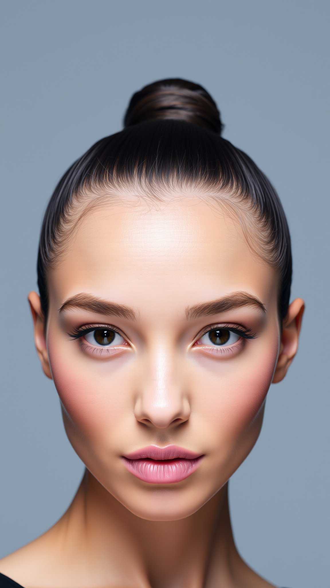 2. Sleek High Ponytail