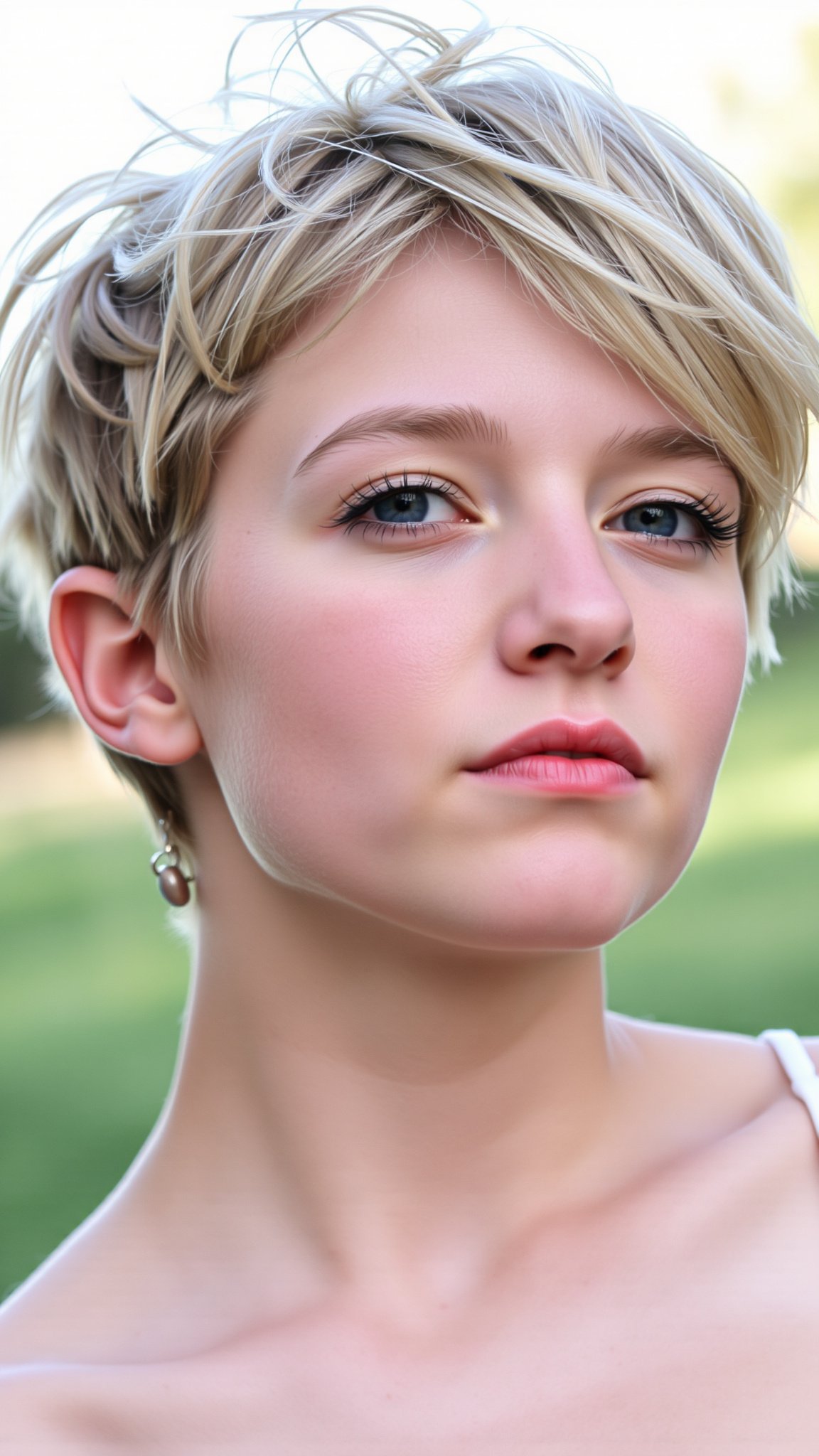2. Textured Pixie Cut