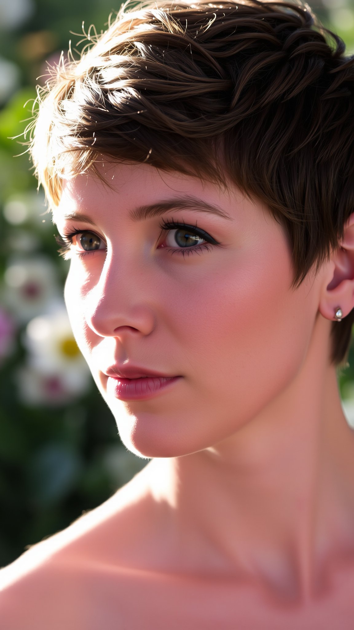 2. Textured Pixie Cut
