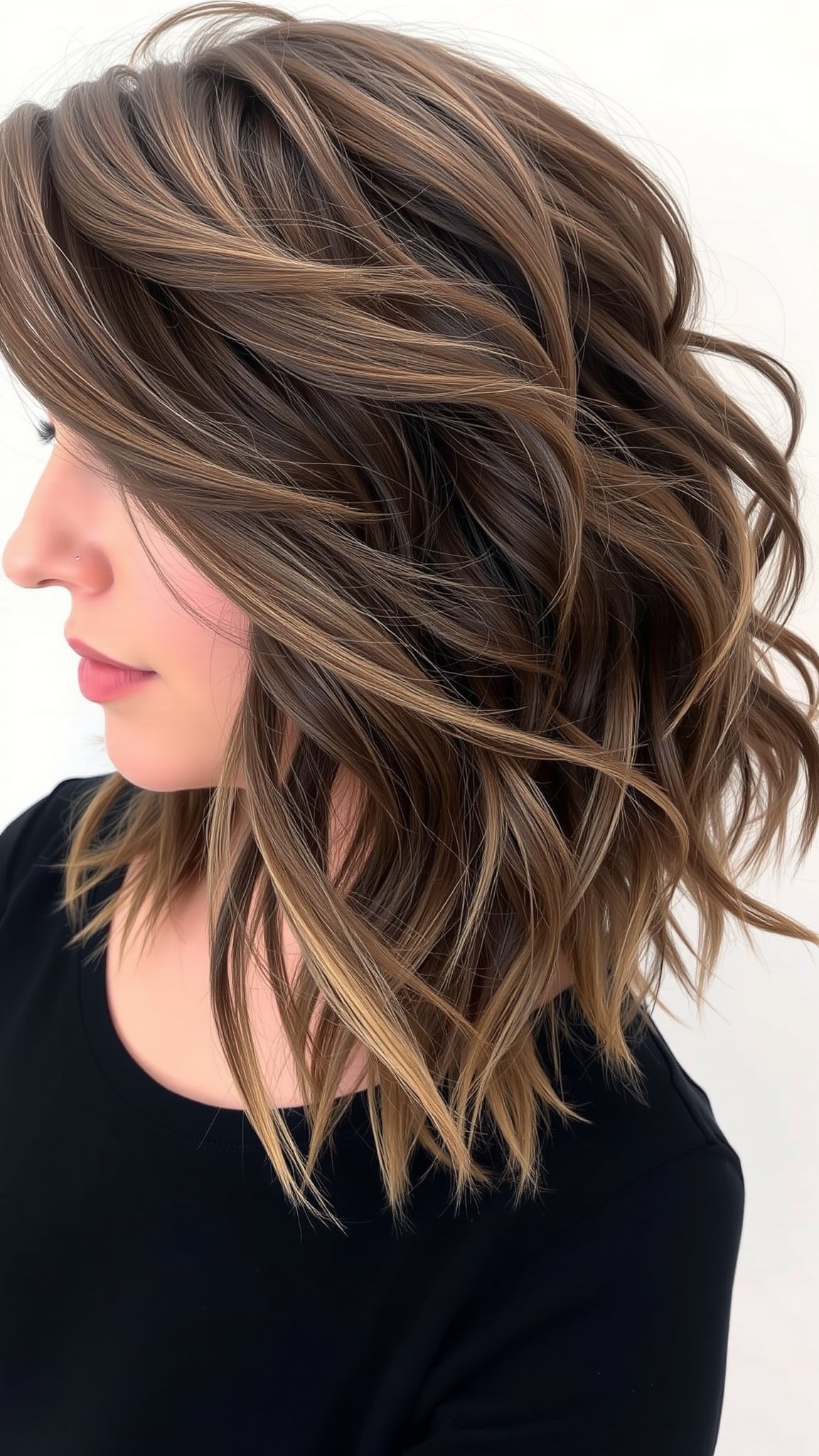 2 voluminous curly shag 2. Voluminous Curly Shag