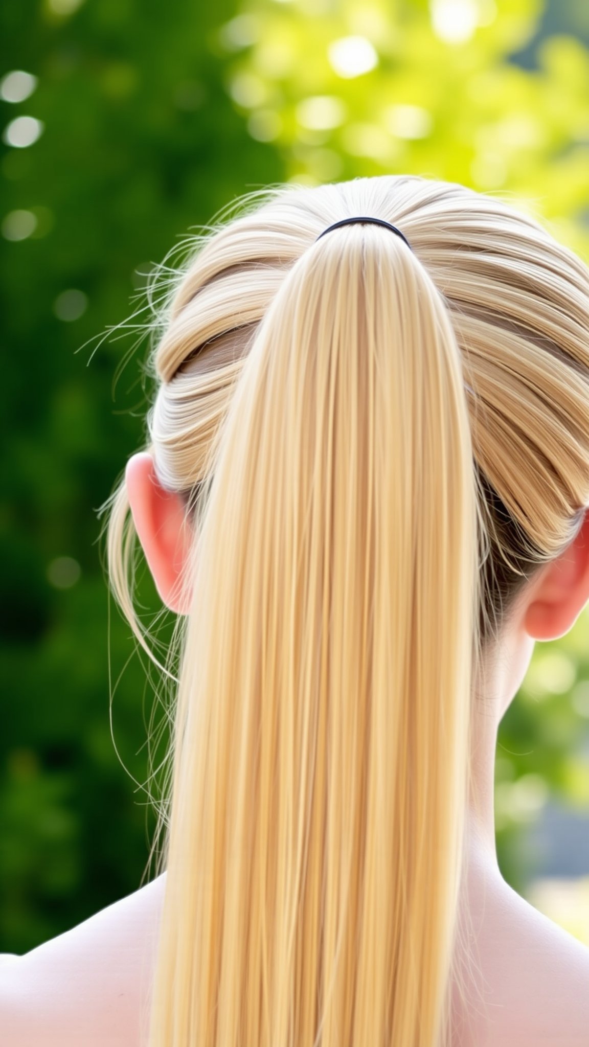 3. Classic Ponytail