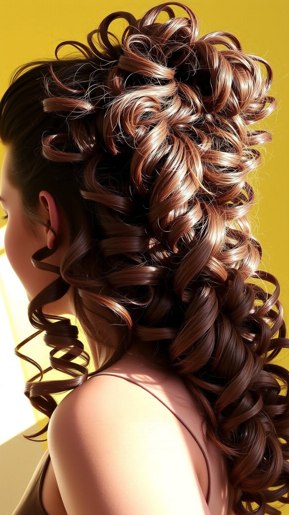 3 curly high ponytail 1 3. Curly High Ponytail