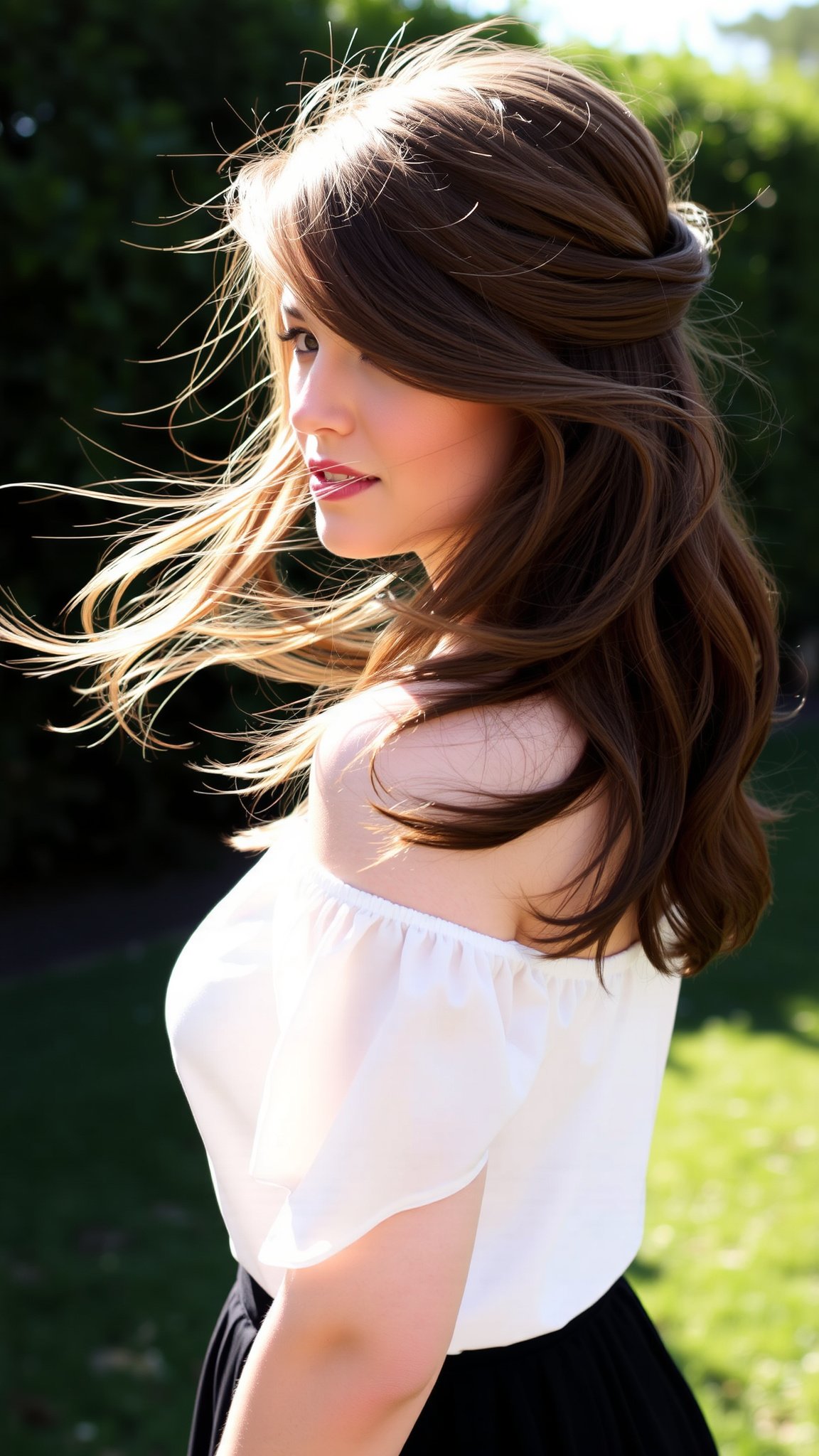 3 half up half down 1 3. Half-Up Half-Down