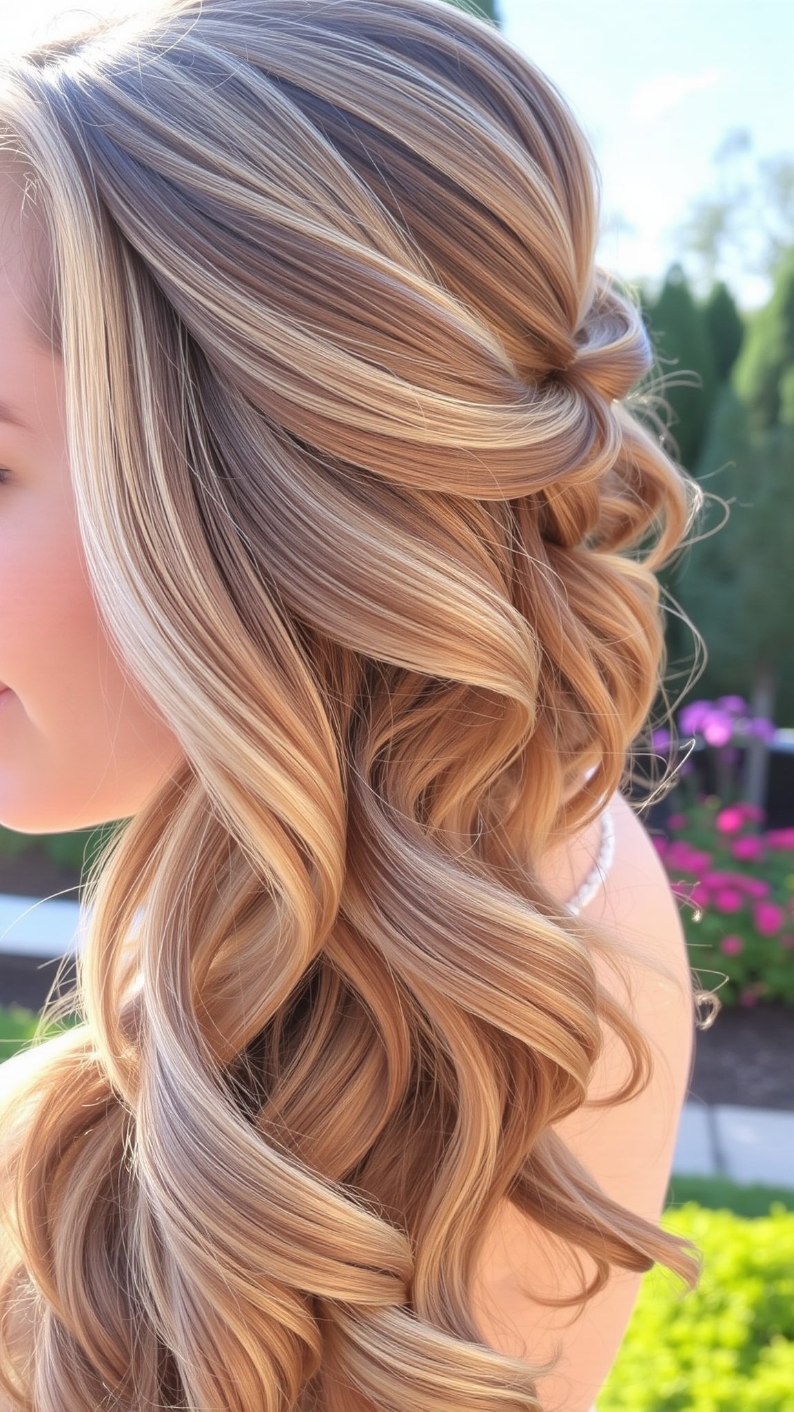 3. Half-Up, Half-Down