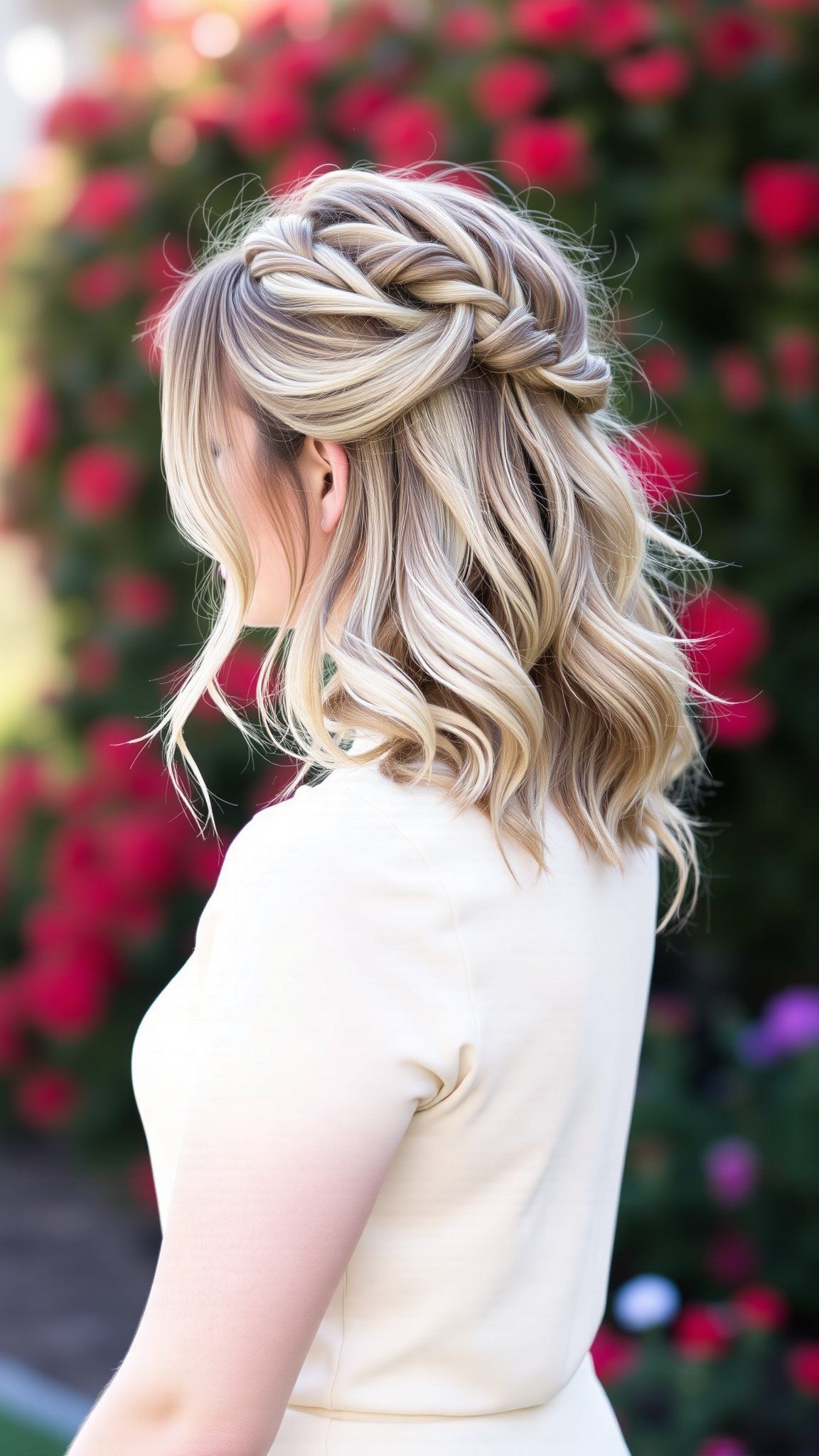 3 half up half down 2 3. Half-Up, Half-Down