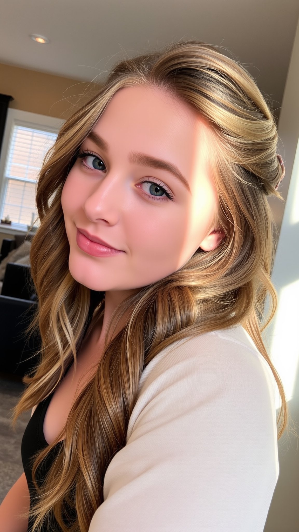 3. Half-Up Half-Down