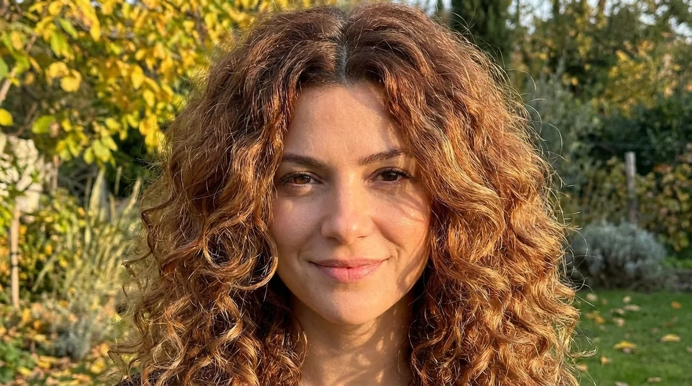 3. Layered Curly Hair