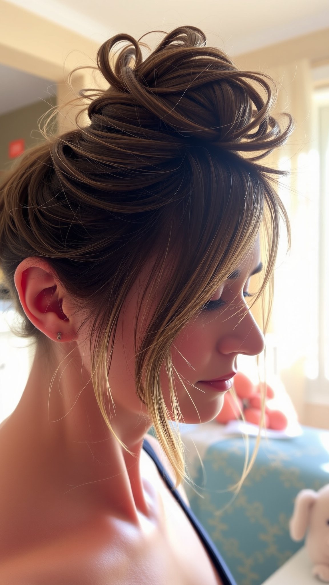 3 messy bun 19 3. Messy Bun