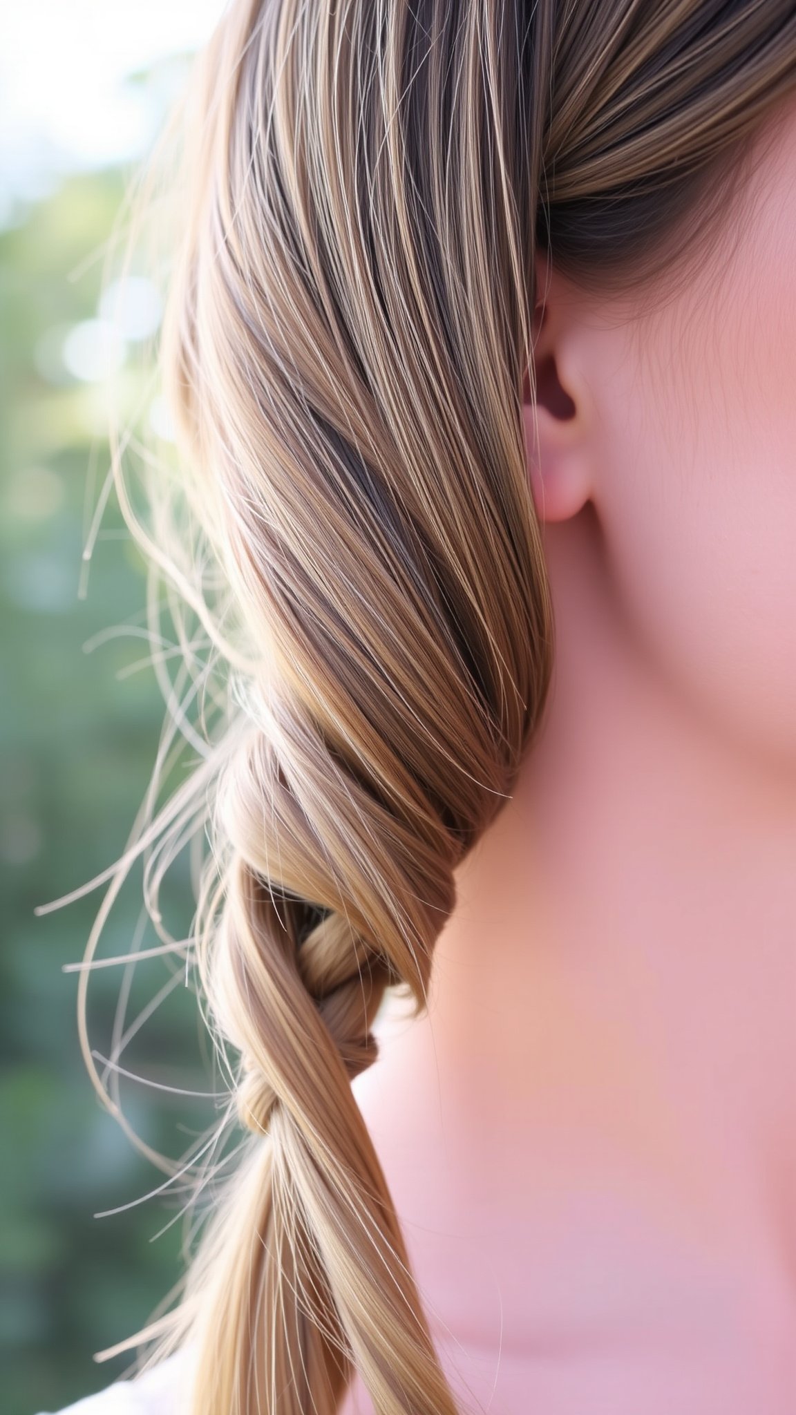 3. Simple Side Braid