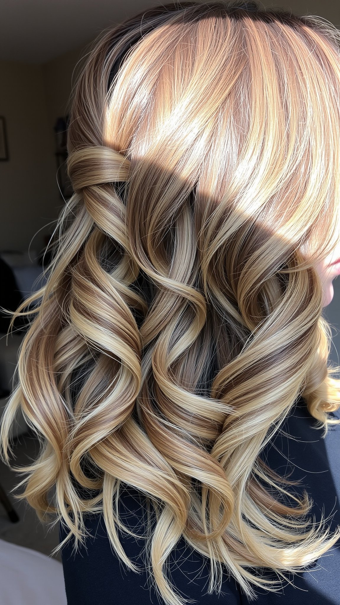 3. Voluminous Half-Up, Half-Down