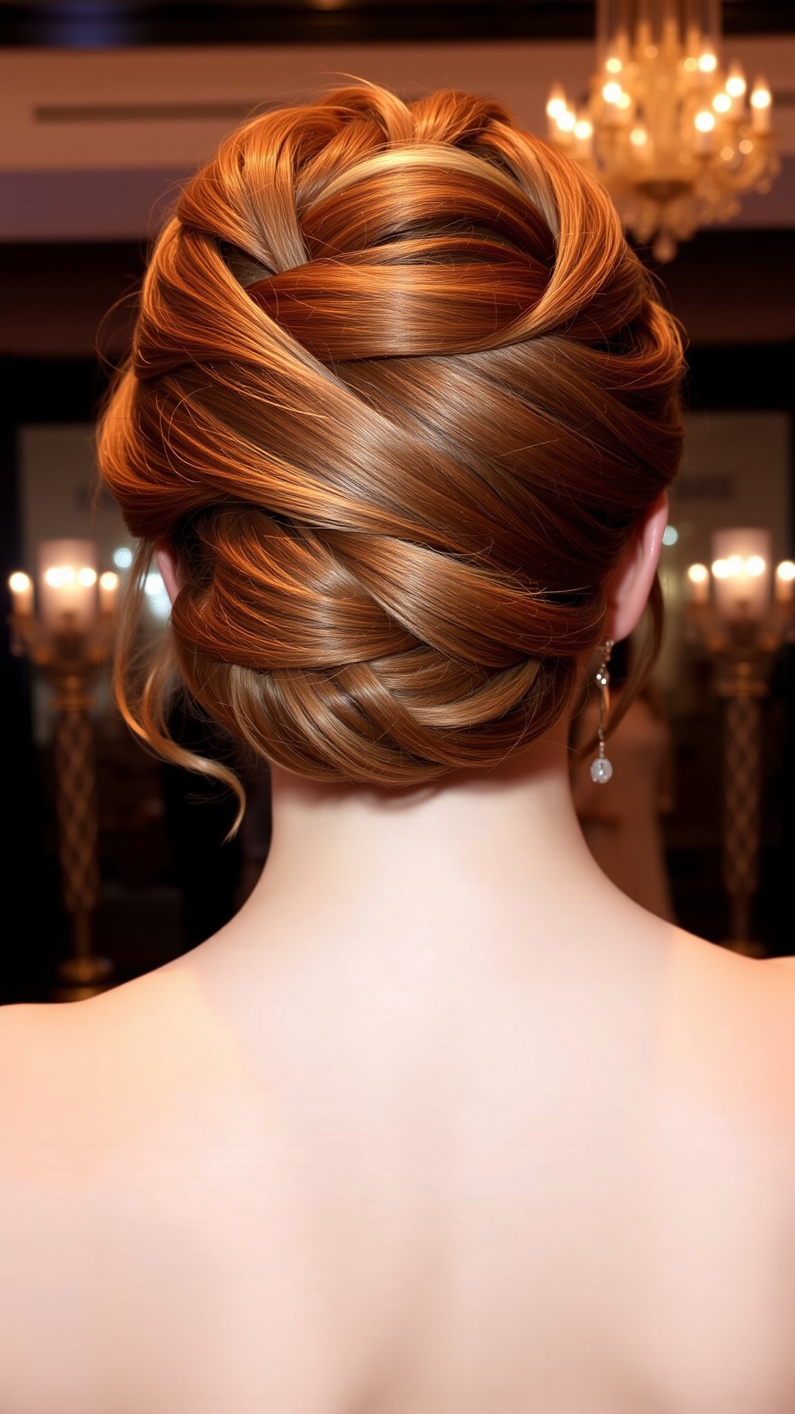 3. Voluminous Updo