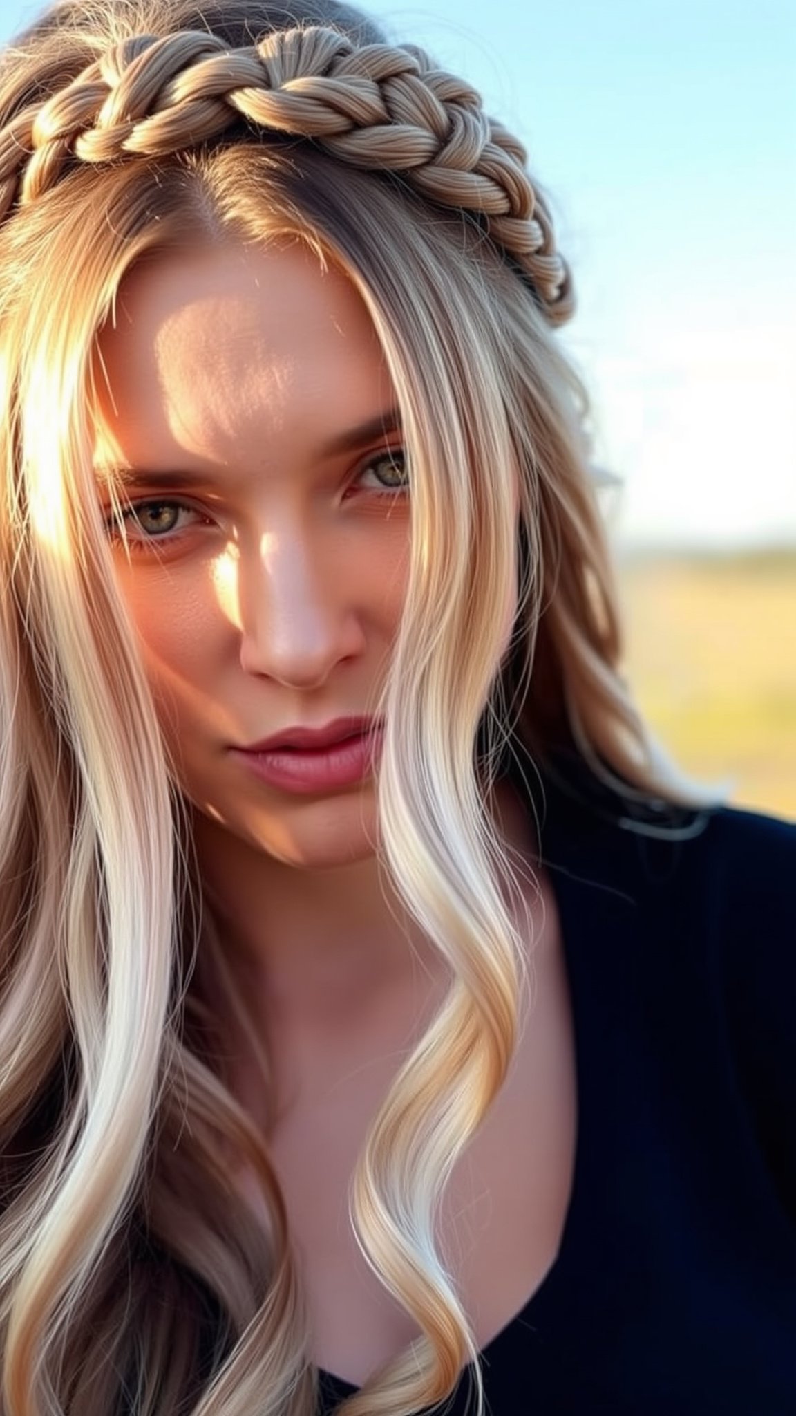 4. Bold Braided Crown