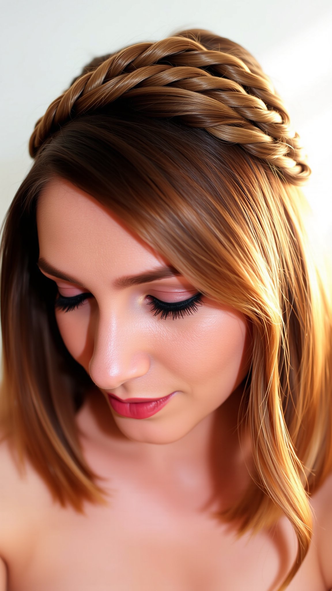 4. Chic Braided Crown