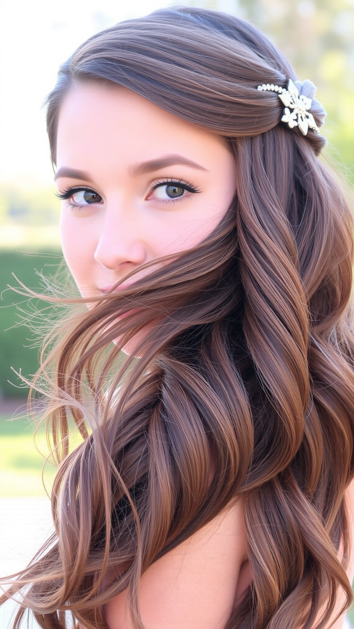 4. Half-Up Half-Down