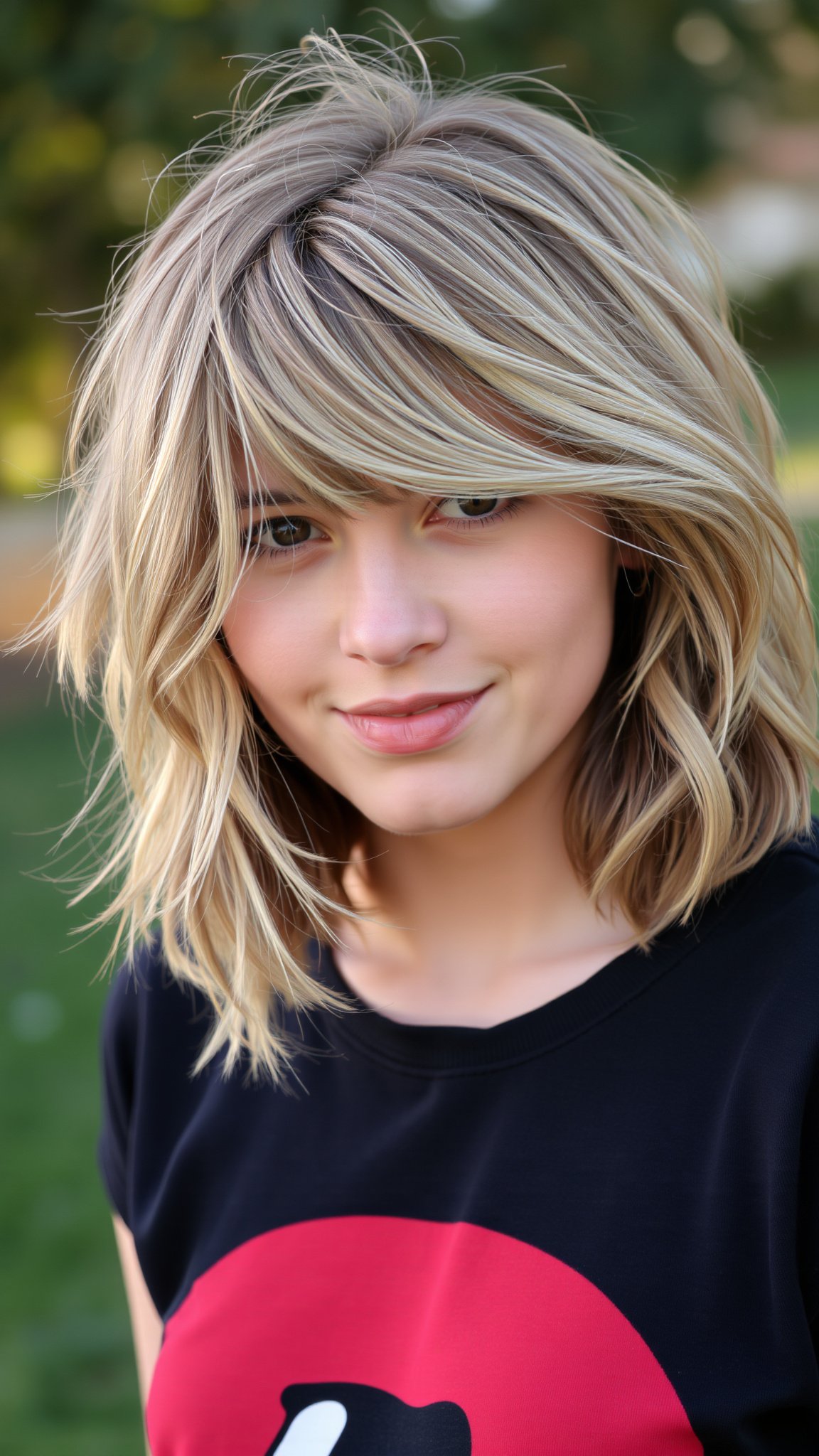 4 shaggy bob 3 4. Shaggy Bob