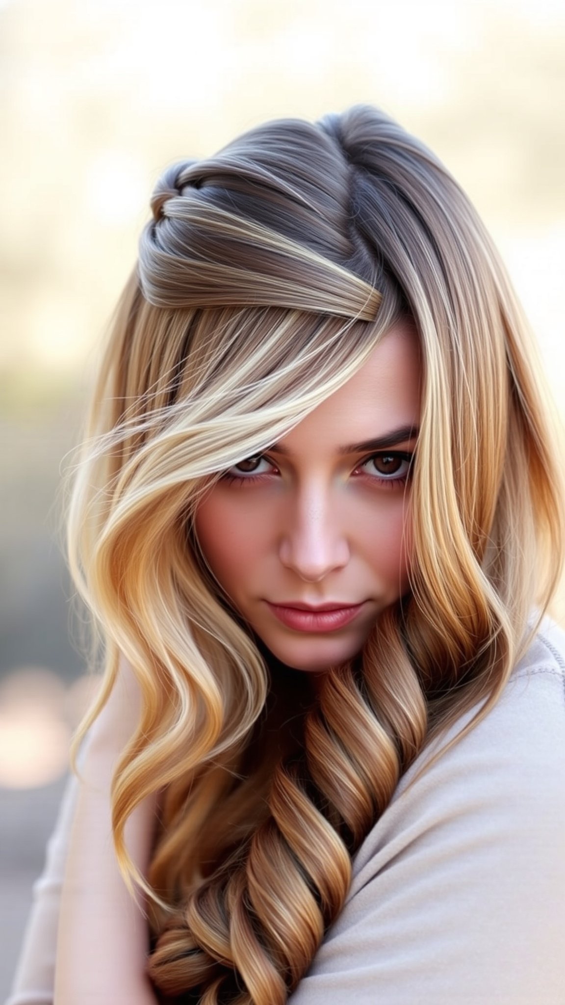 4. Simple Side Braid