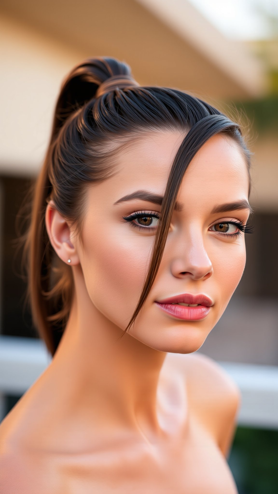 4 sleek ponytail 4 4. Sleek Ponytail