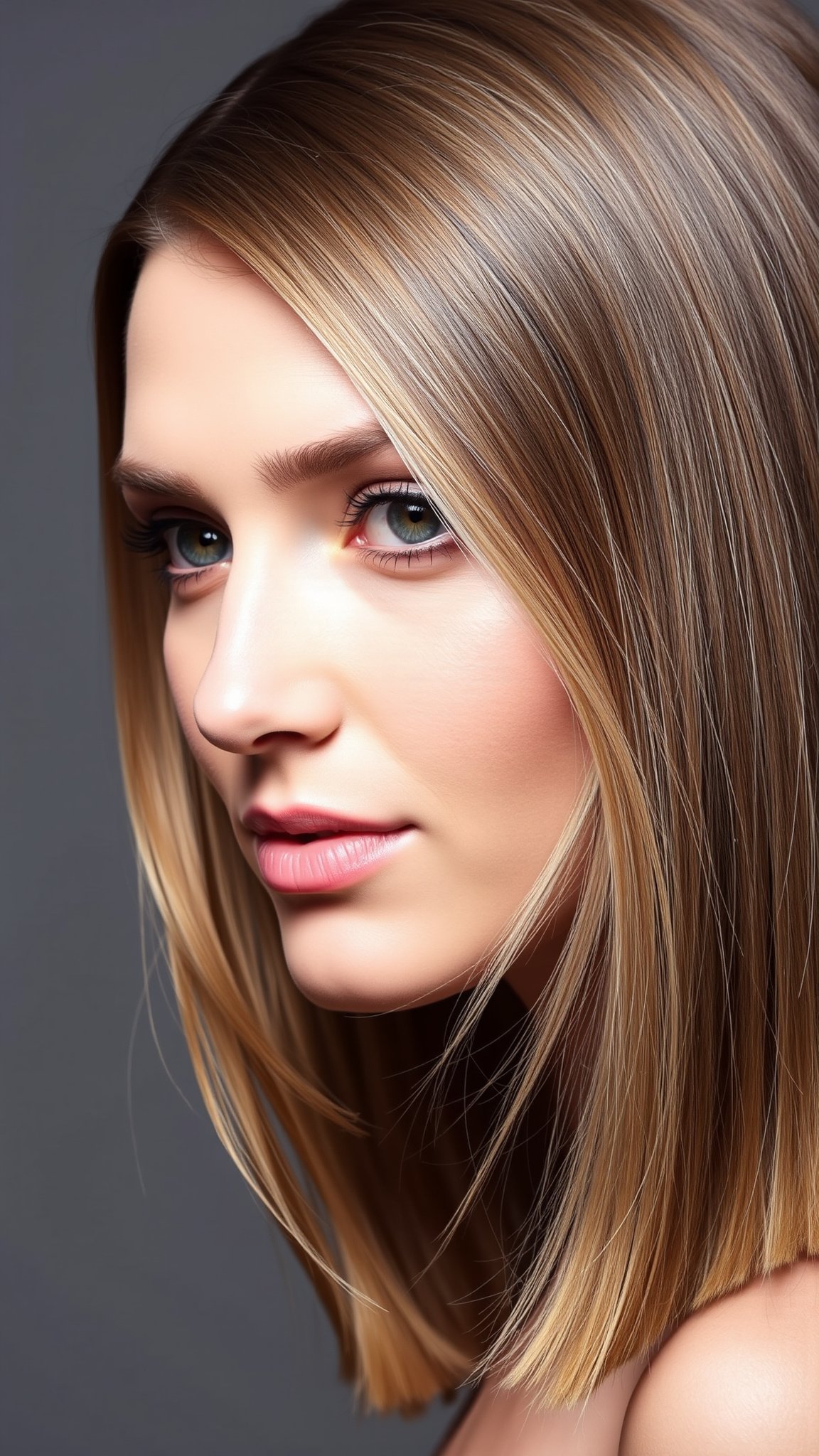 4. Straight and Sleek