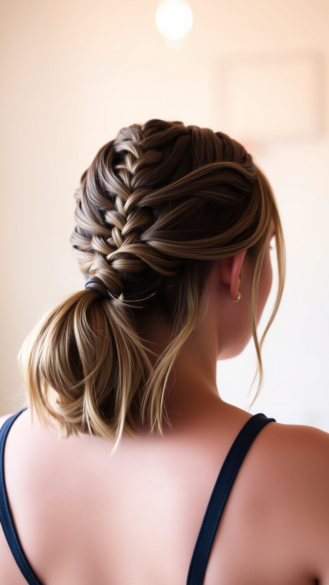 5. Braided Ponytail