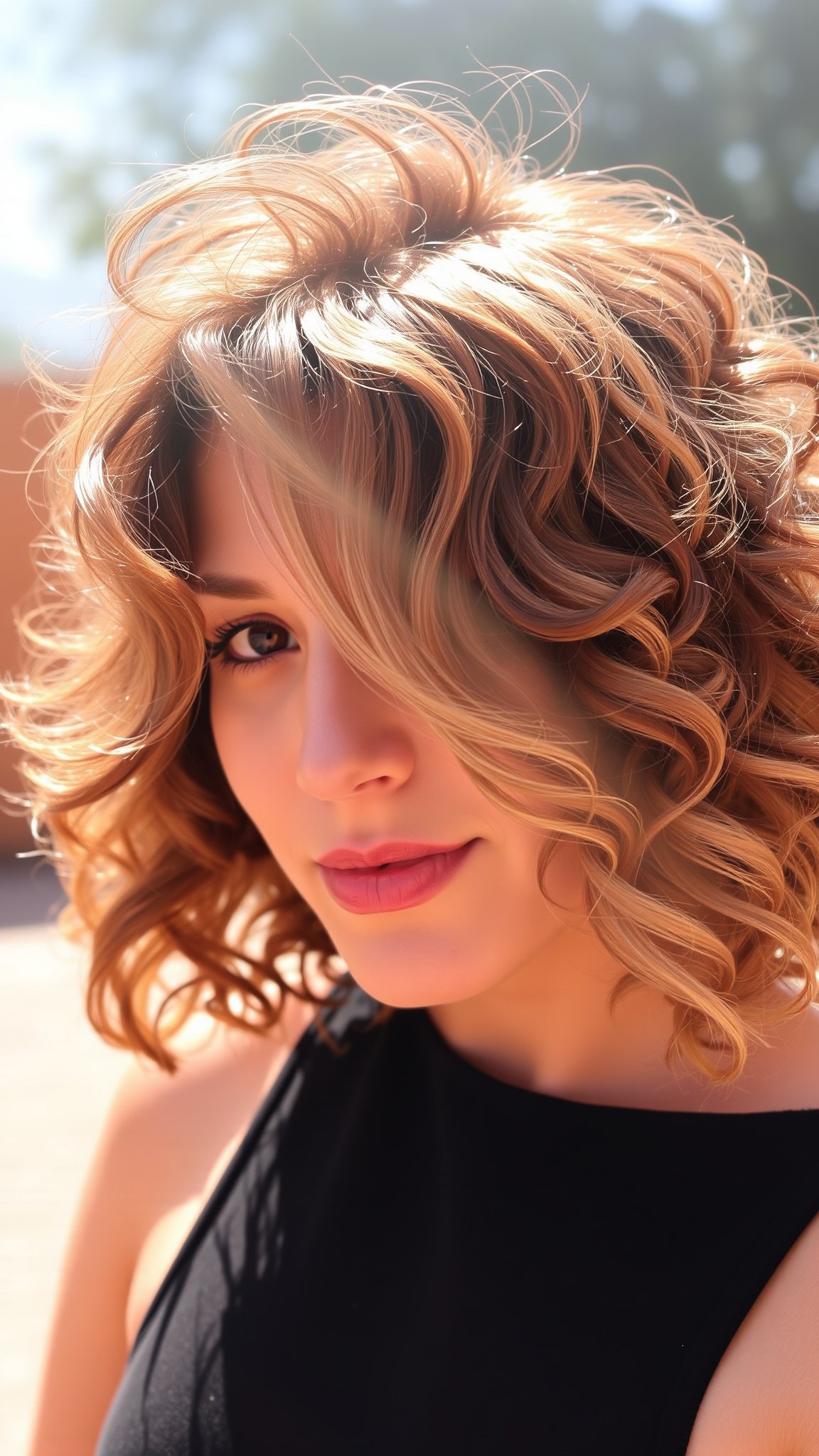 5. Curly Lob (Long Bob)