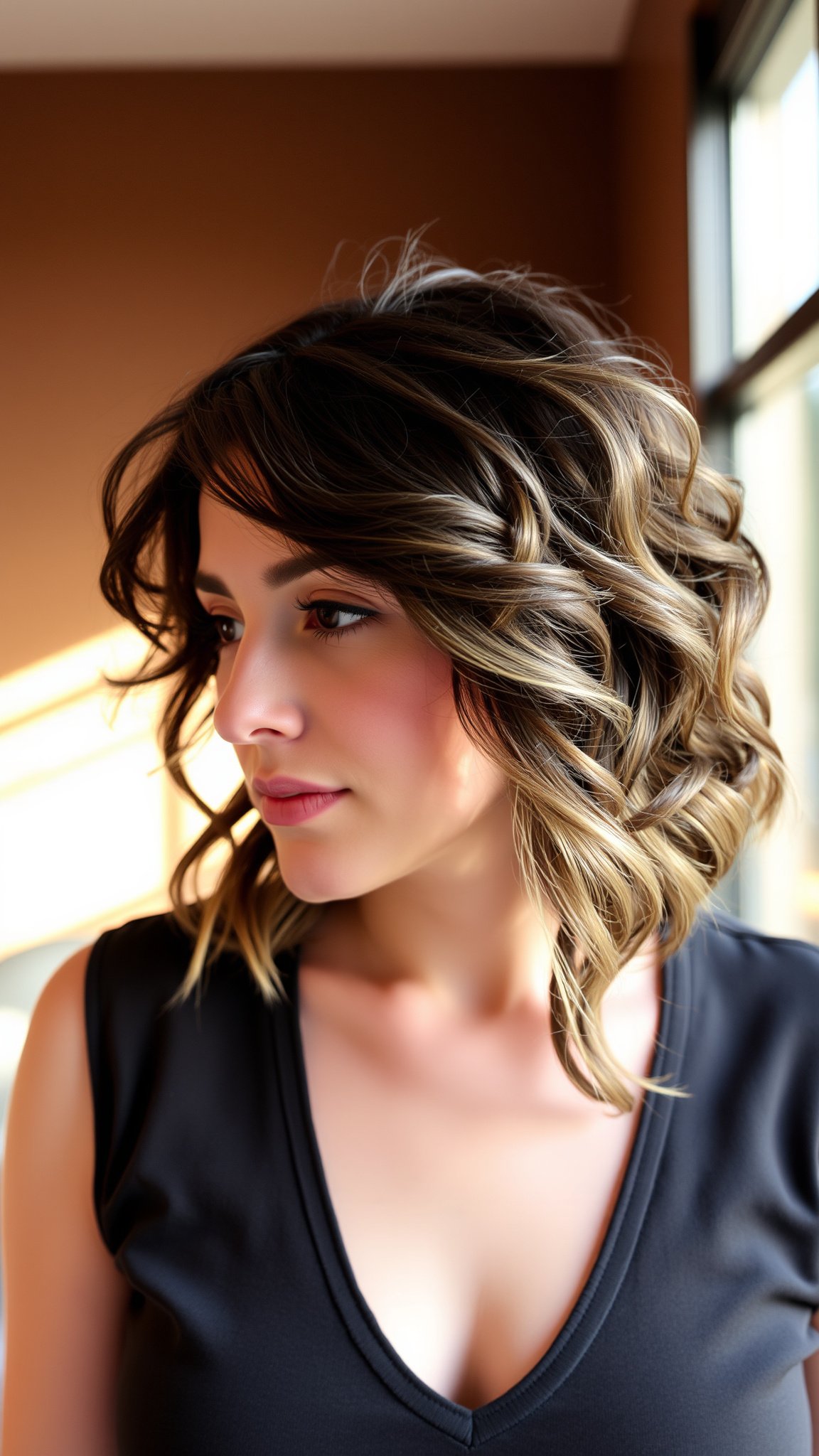 5 curly lob long bob 5. Curly Lob (Long Bob)