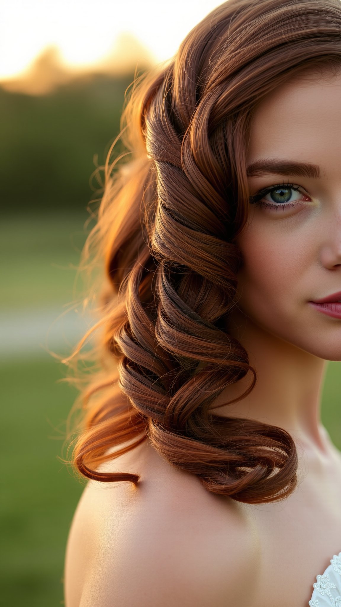 5 curly side braid 2 5. Curly Side Braid