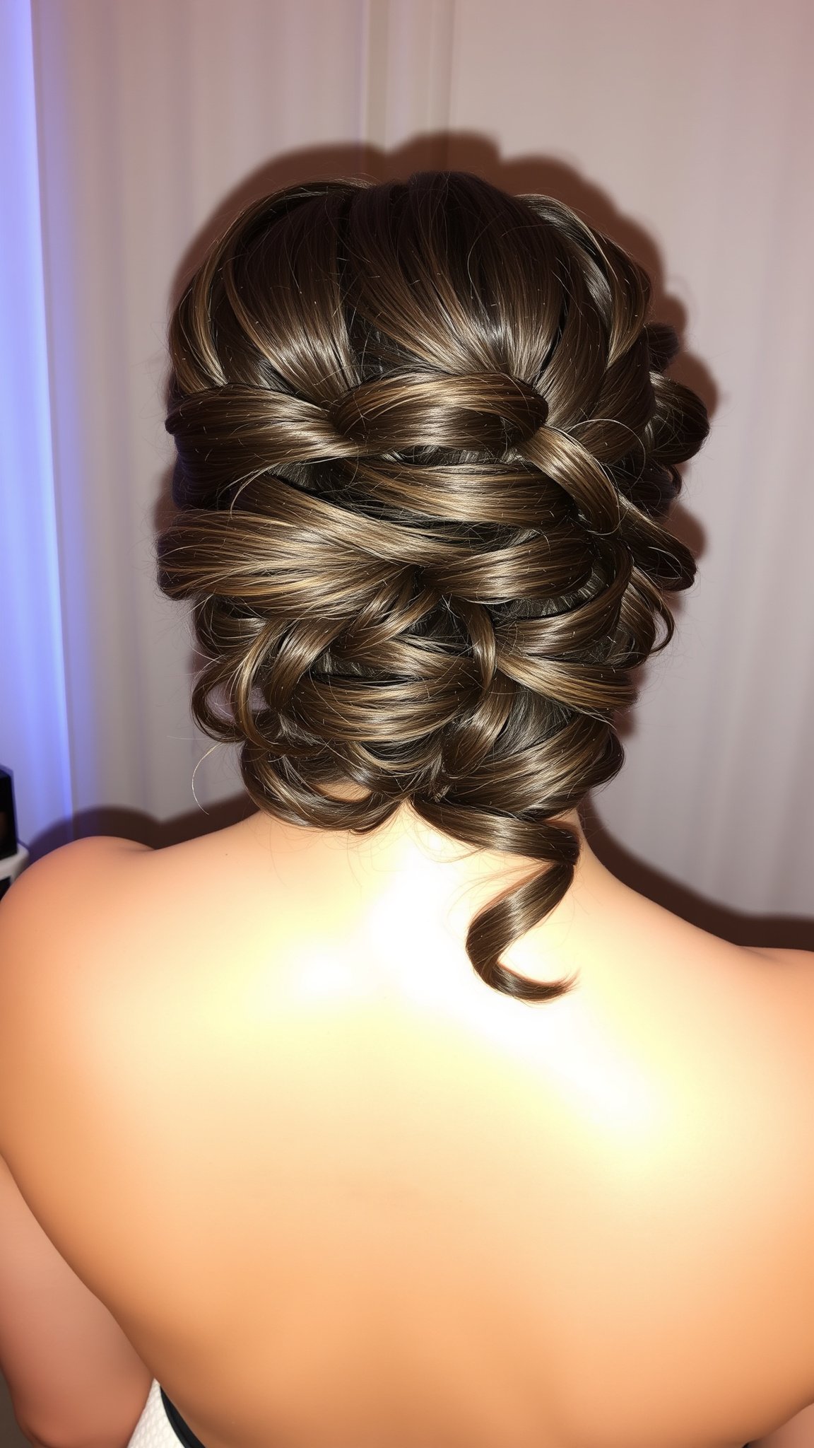 5 curly updo 5. Curly Updo