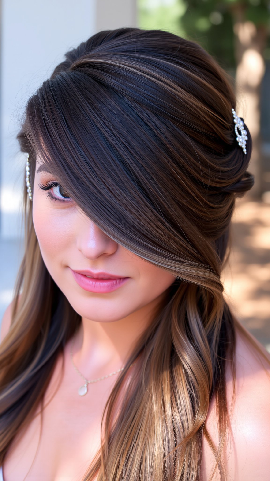 5 half up half down 4 5. Half-Up Half-Down